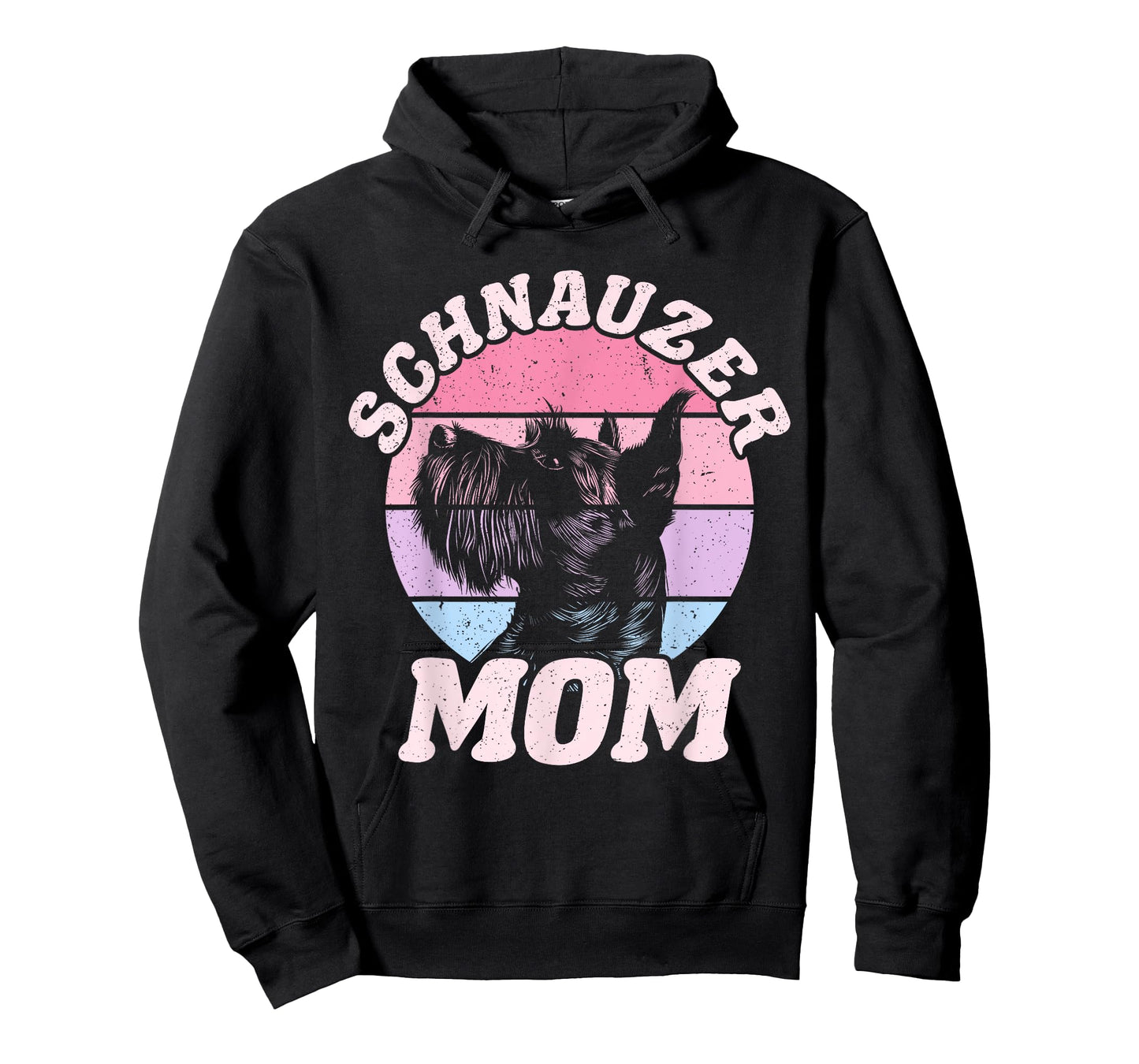 Schnauzer Mom Dog Funny Mother's Day Vintage Pet T-Shirt