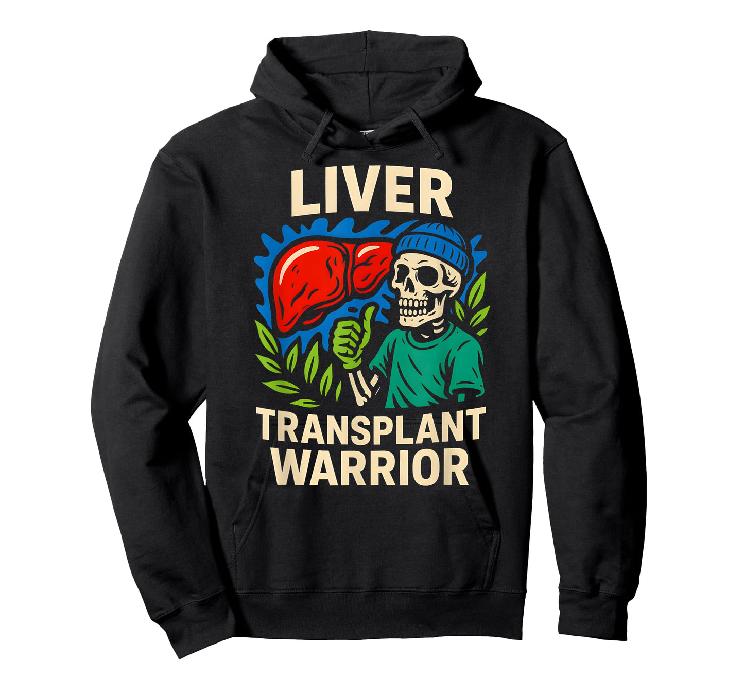 Liver Transplant Warrior Cool Mens Surgery Recovery T-Shirt