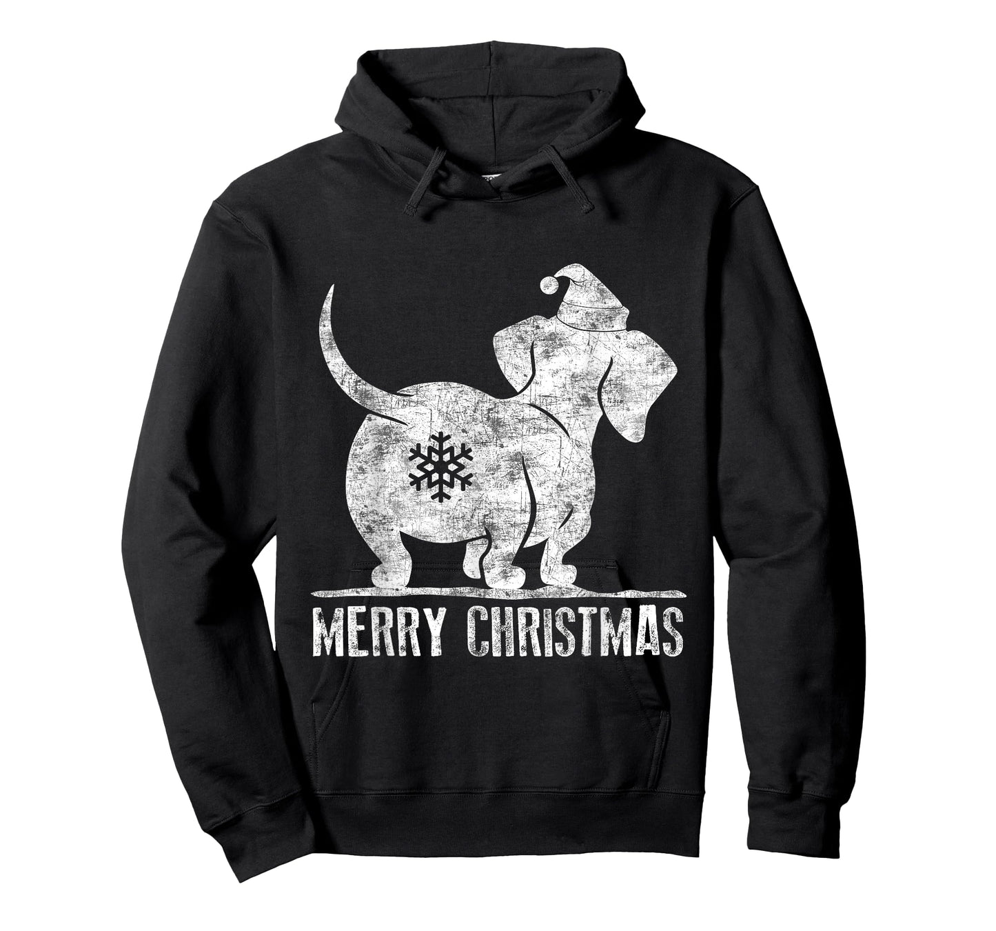 Funny Dachshund Ugly Christmas Shirt Weiner Dog Lovers Women T-Shirt