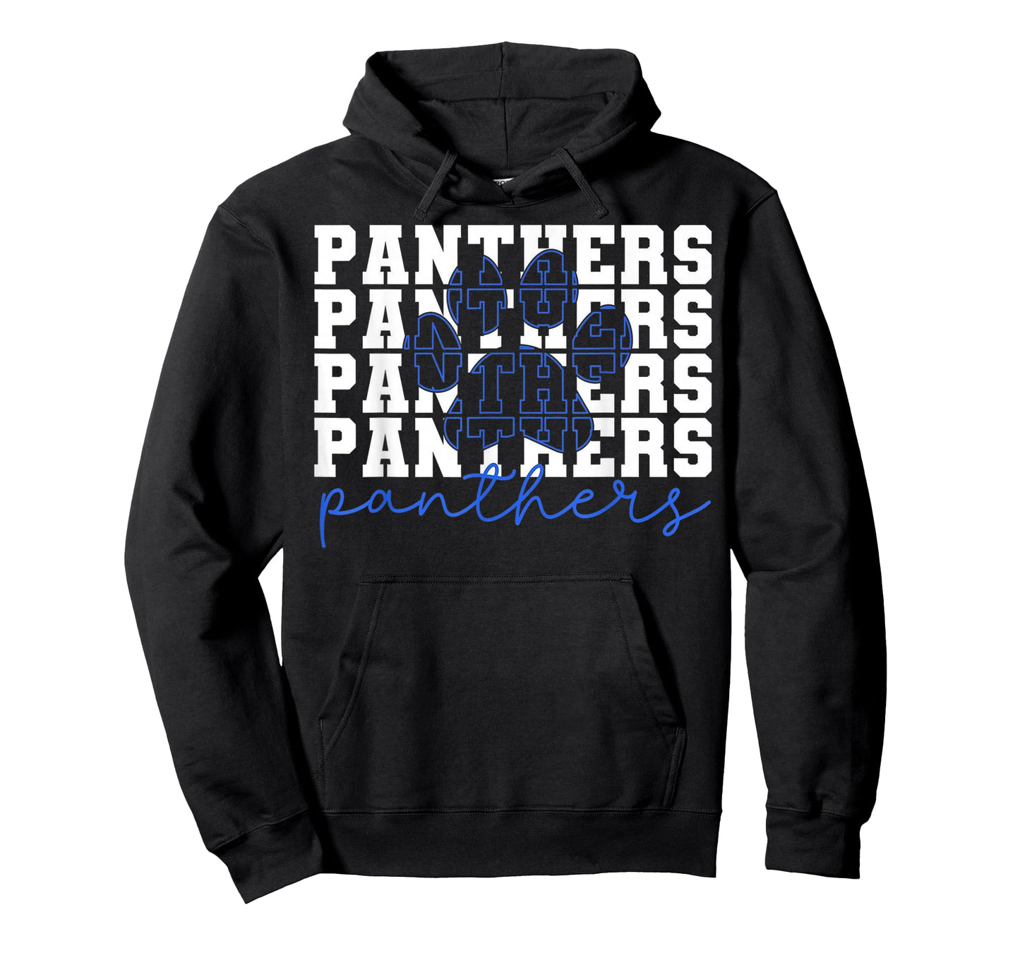 Stacked Panthers Paw Mascot Panther Men Woman Kid T-Shirt