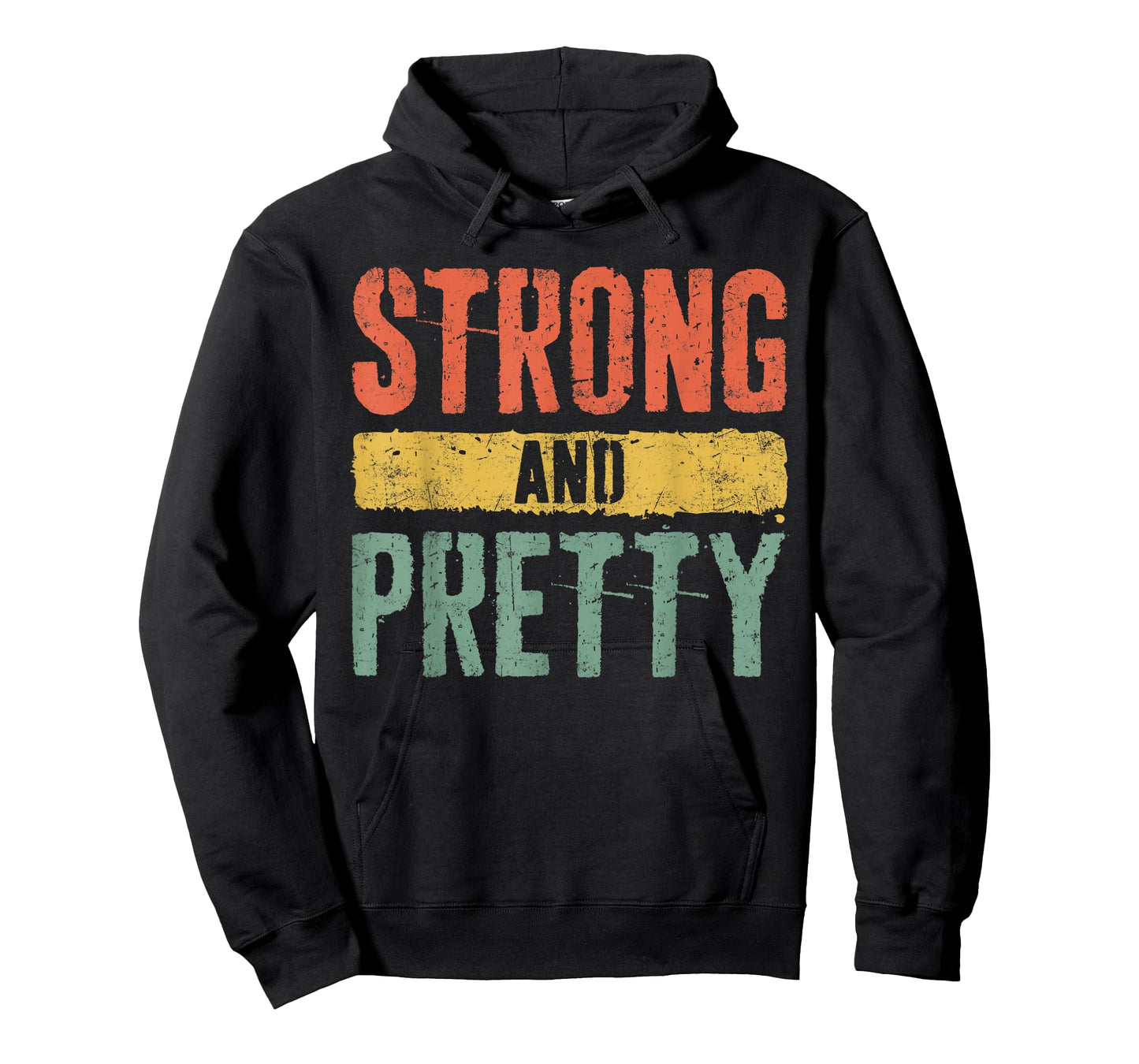 Strong And Pretty Shirt Men Women Strongman Gym Workout T-Shirt