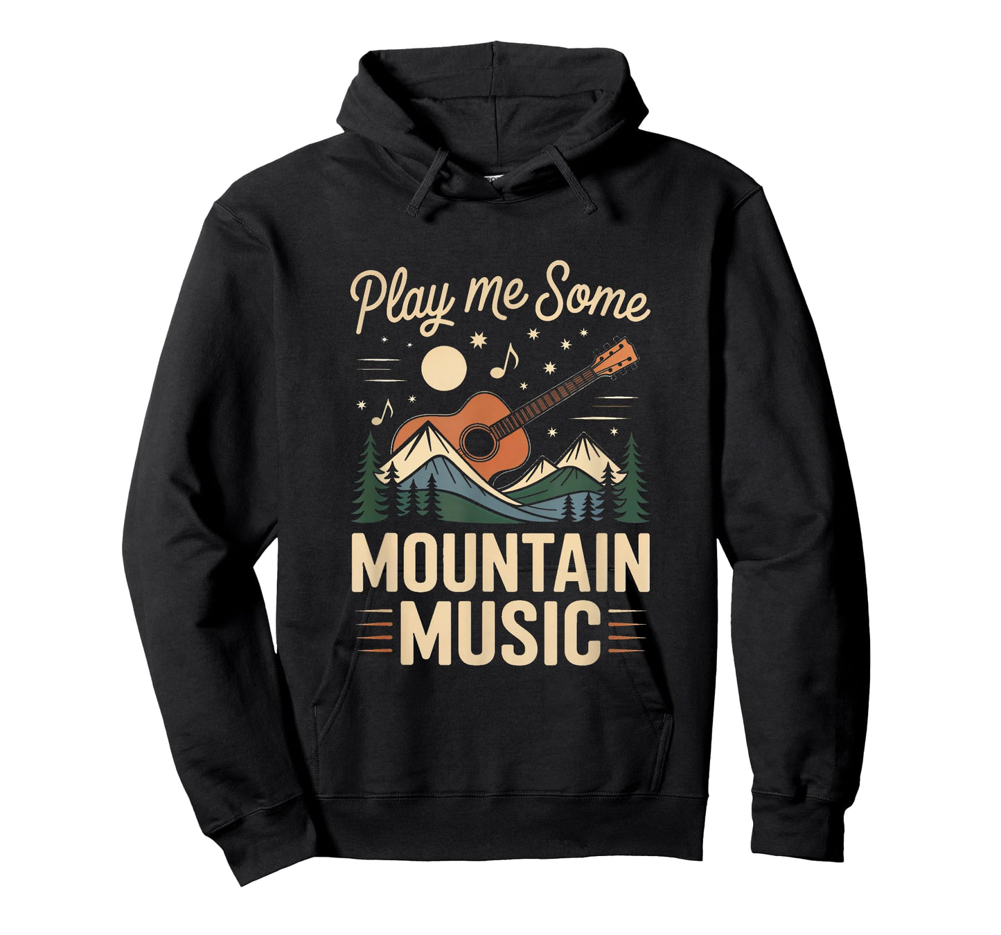 Play Me Some Mountain Music Country Music Western T-Shirt