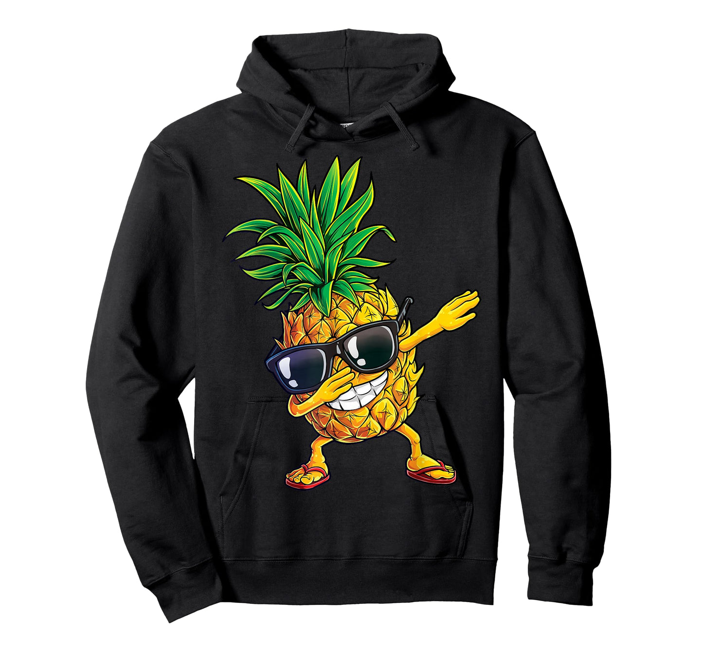 Dabbing Pineapple Sunglasses Aloha Beaches Hawaii Hawaiian T-Shirt Small