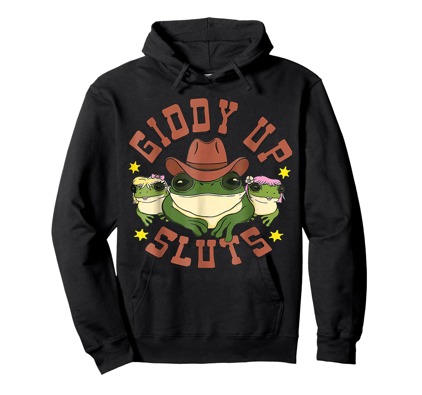 Giddy Up Funny Frogs Funny Western Country T-Shirt