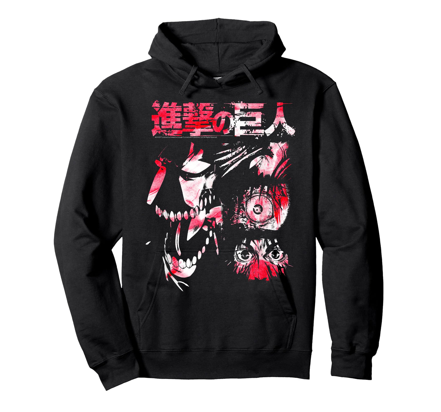 Attack on Titan Titan Transformation Watercolor Anime T-Shirt