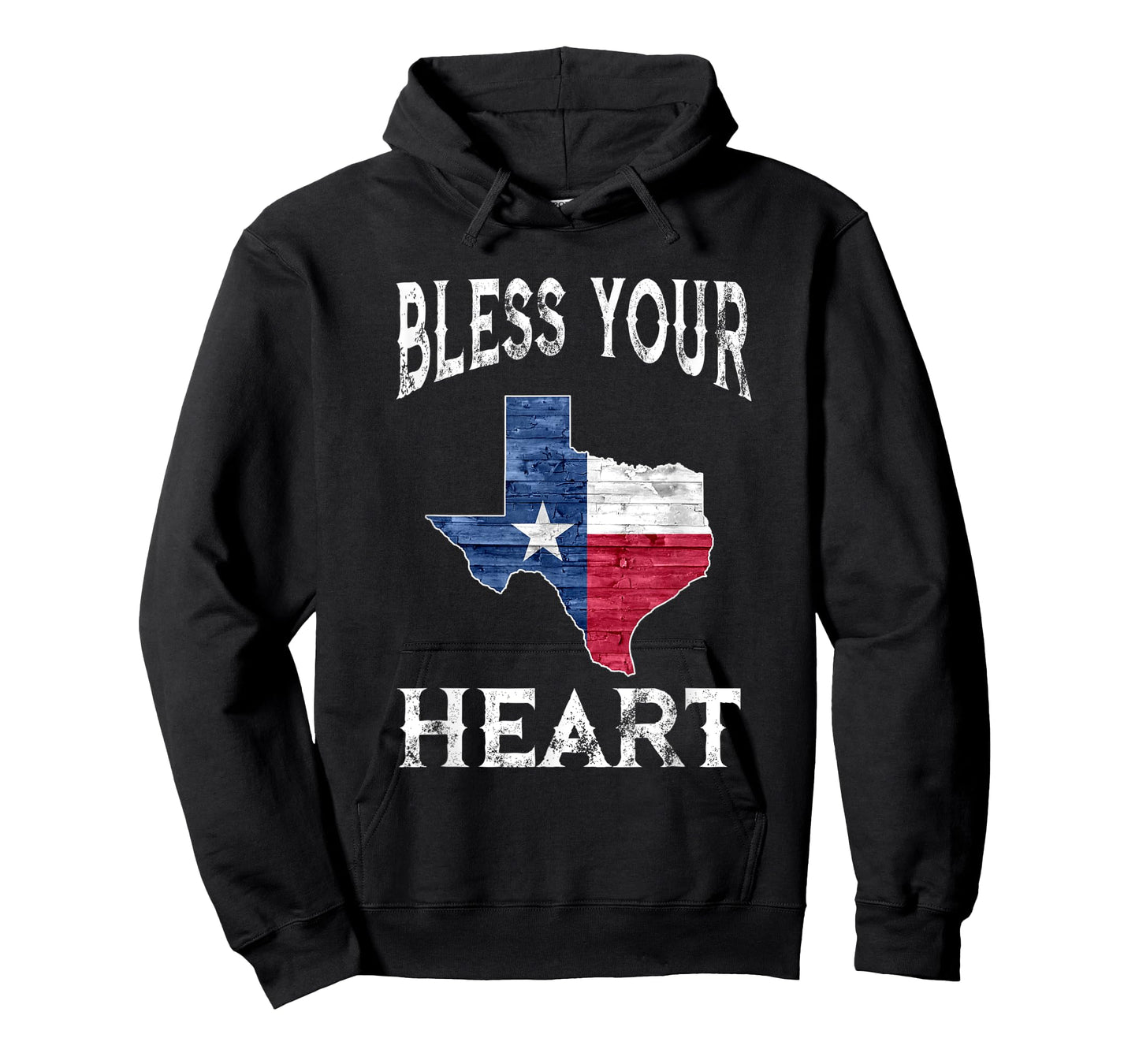 Bless Your Heart Southern Slang Texas State Flag T-Shirt