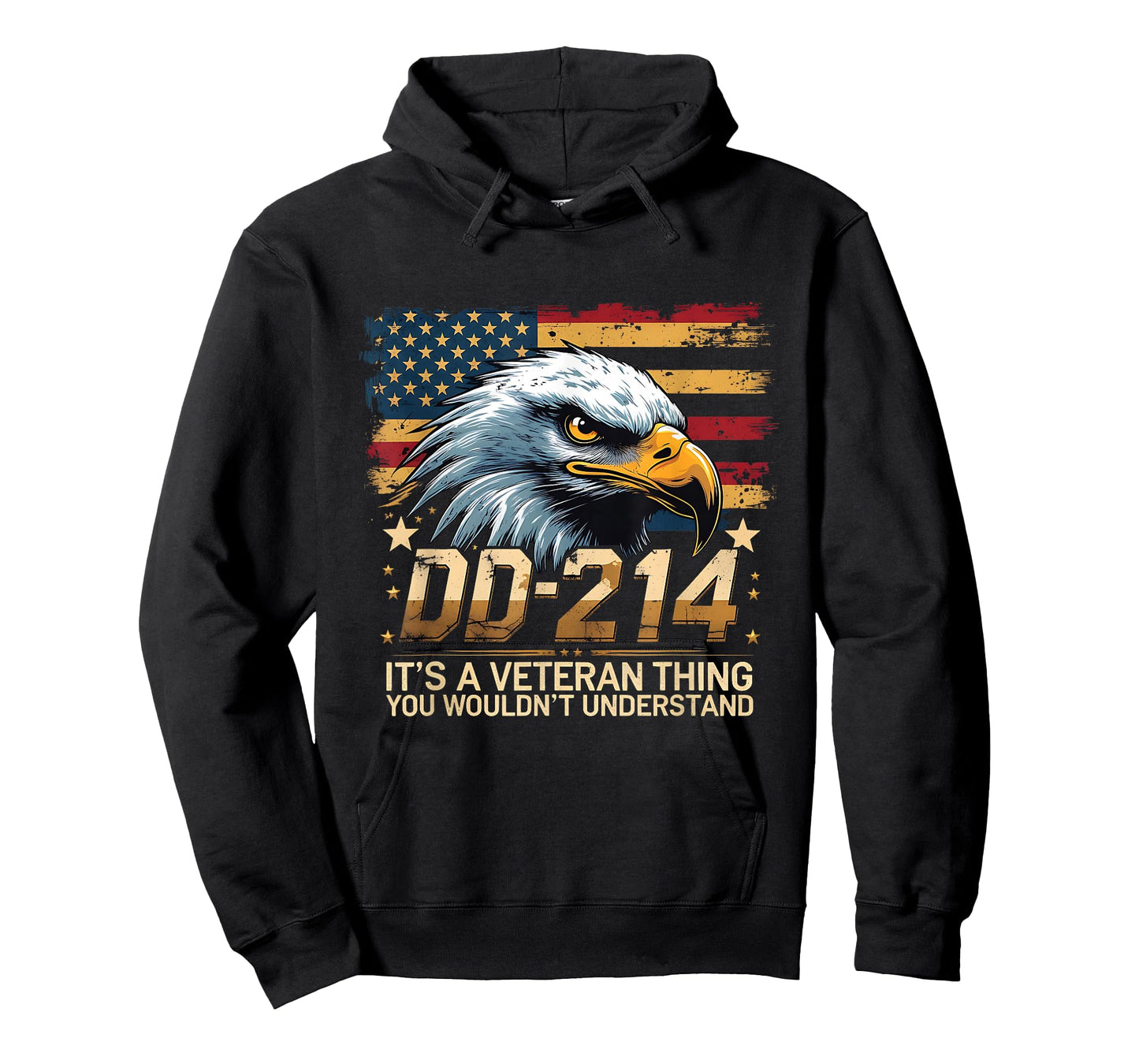 Proud Eagle Patriotic It’s A Veteran Thing T-Shirt