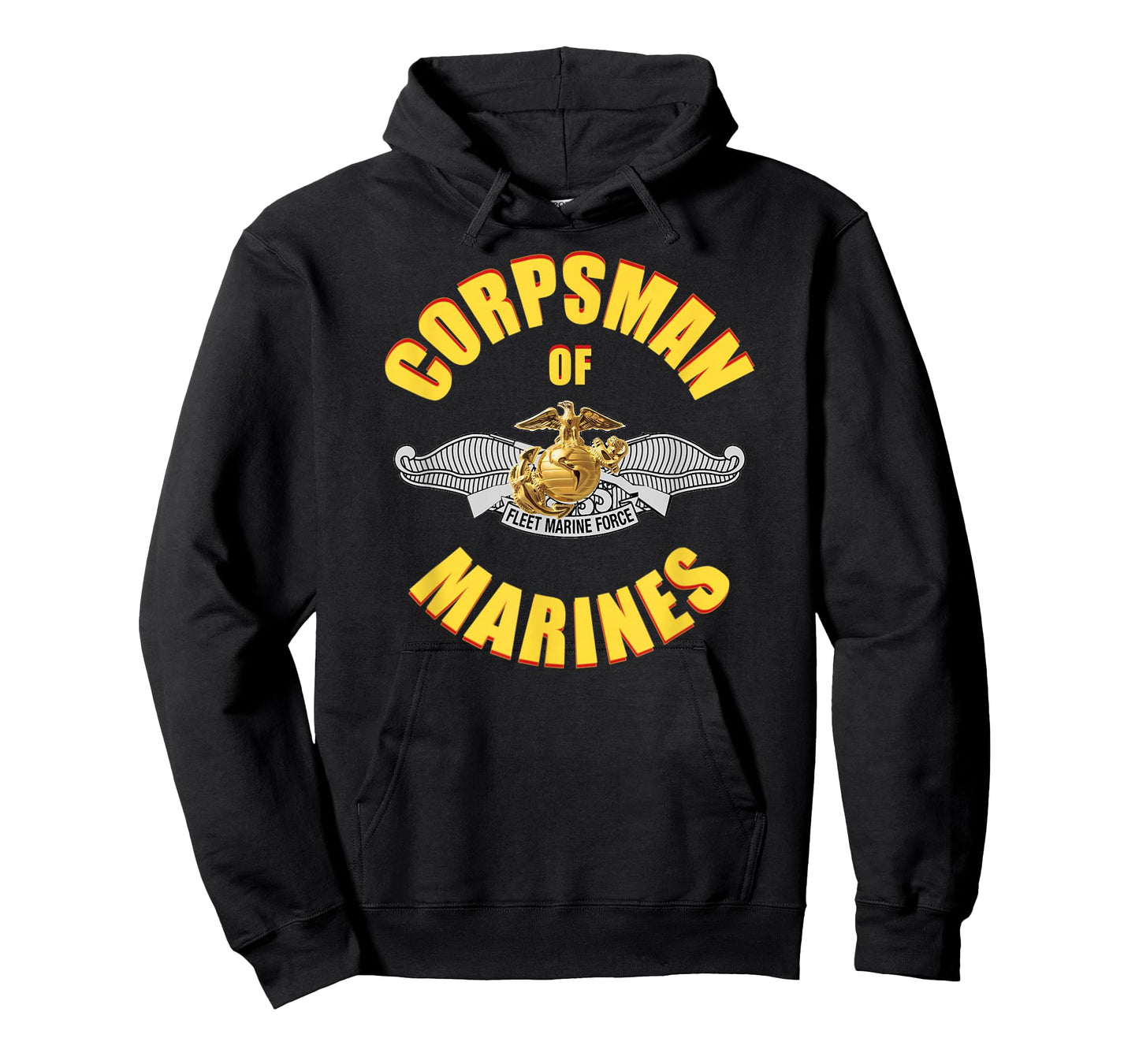 8404 Combat Corpsman: Eagle Globe Anchor Veteran T-Shirt