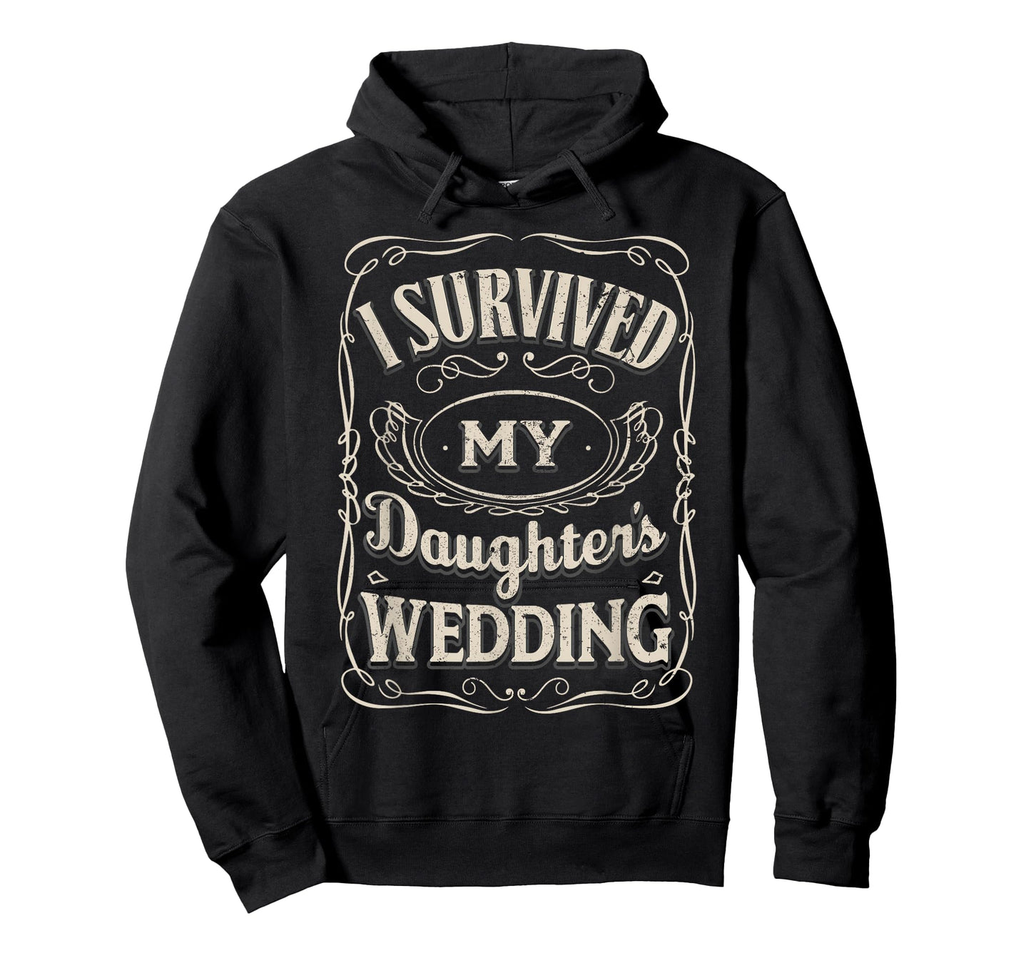 I Survived My Daughters Wedding - Parents of The Bride Gifts T-Shirt