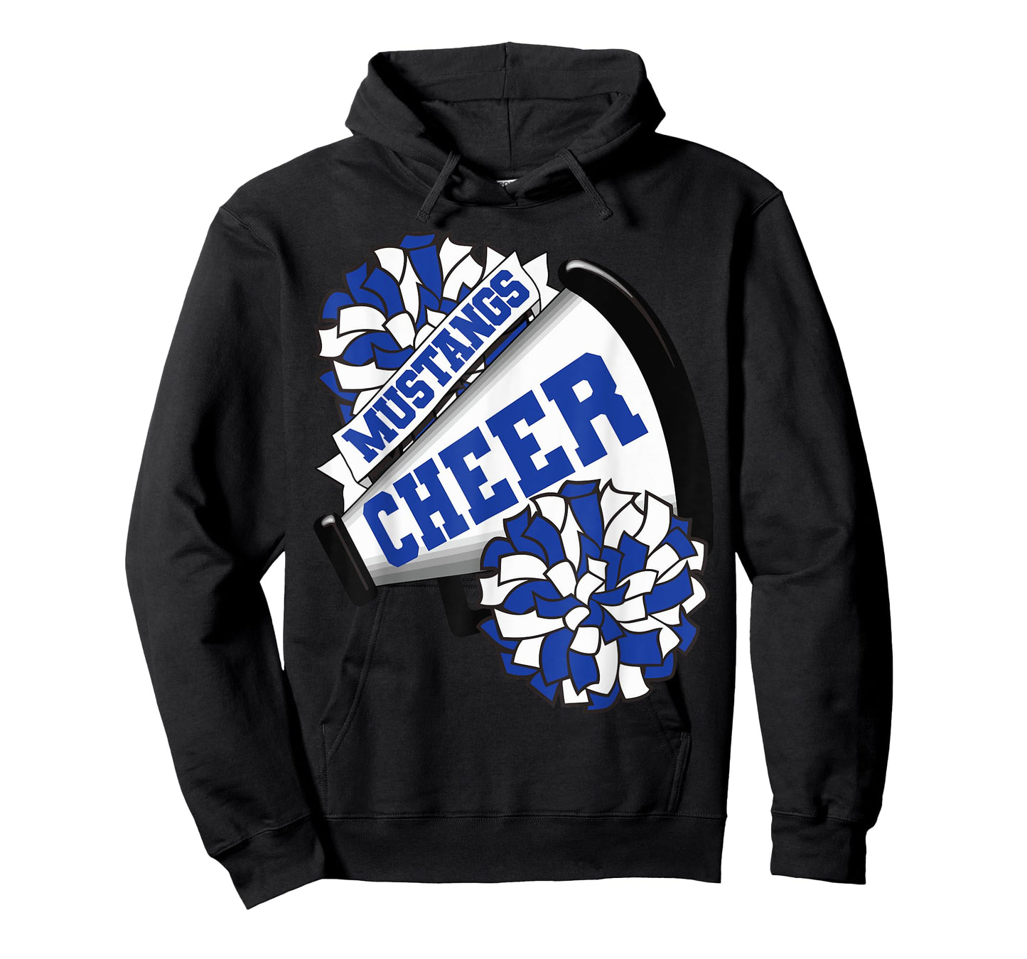 Mustangs Cheer Back To School Cheerleading Spirit B T-Shirt
