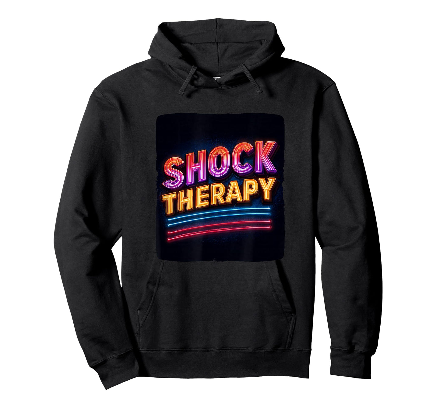 Colorful Shock Therapy Motto T-Shirt