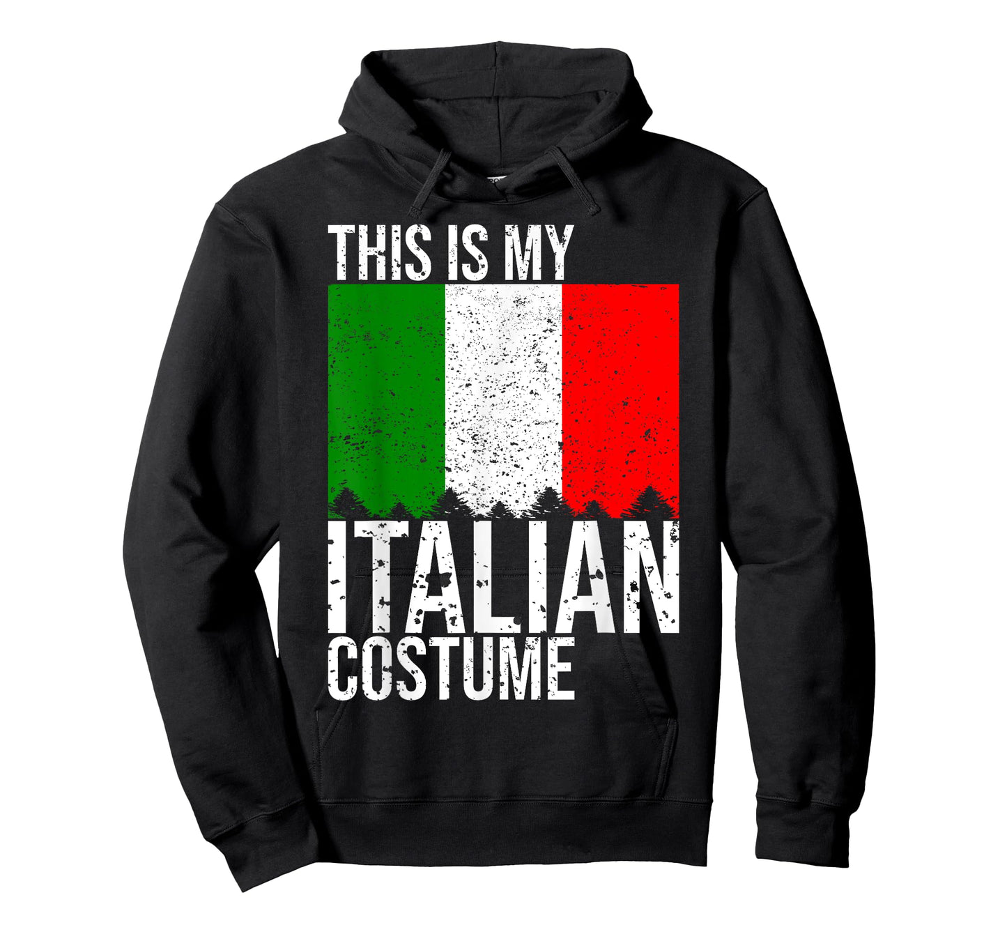 Vintage This Is My Italian Flag Costume for Halloween T-Shirt