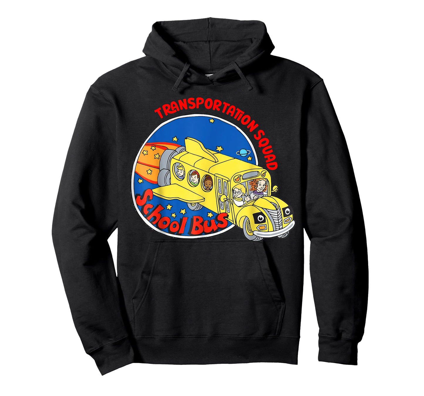 Transportation Squad Funny School Bus Back to School Retro T-Shirt