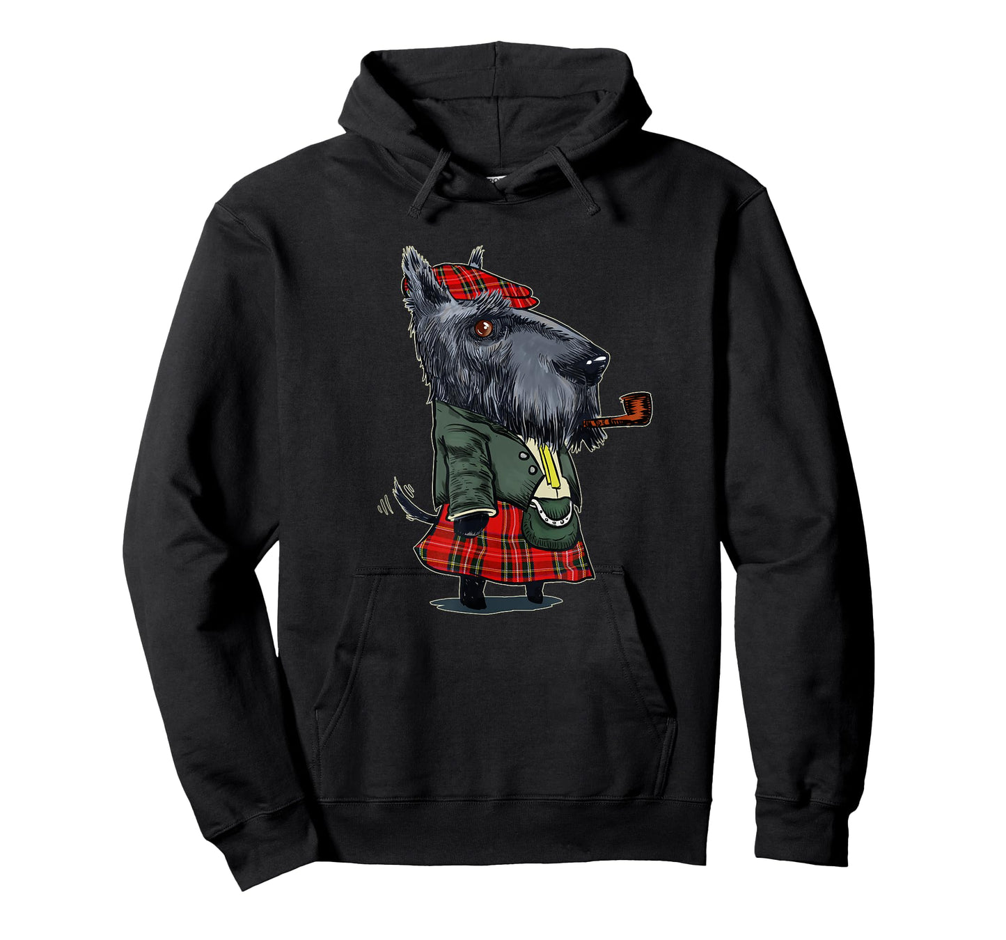 Funny Scottish Terrier Scotland Kilt Gift T-Shirt