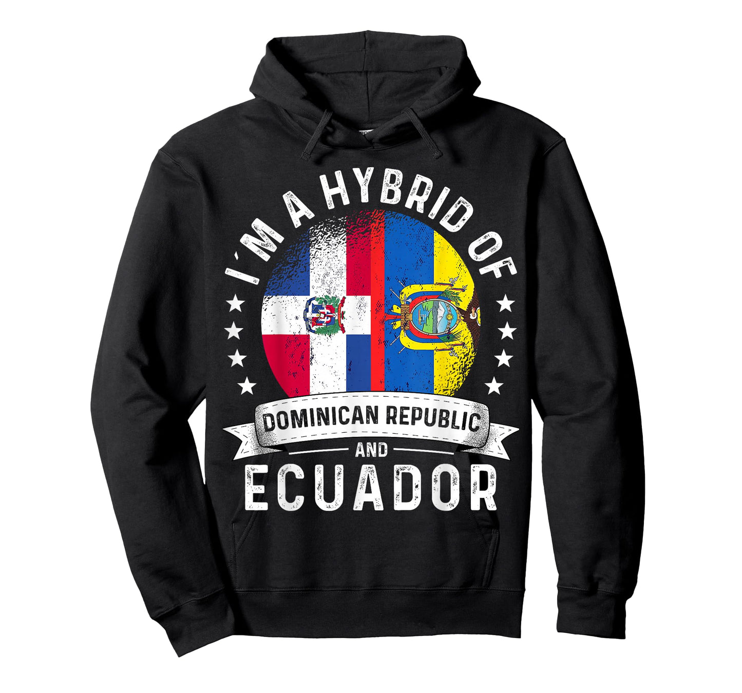 Dominican Republic Flag Ecuador Grown Ecuadorian Flag T-Shirt