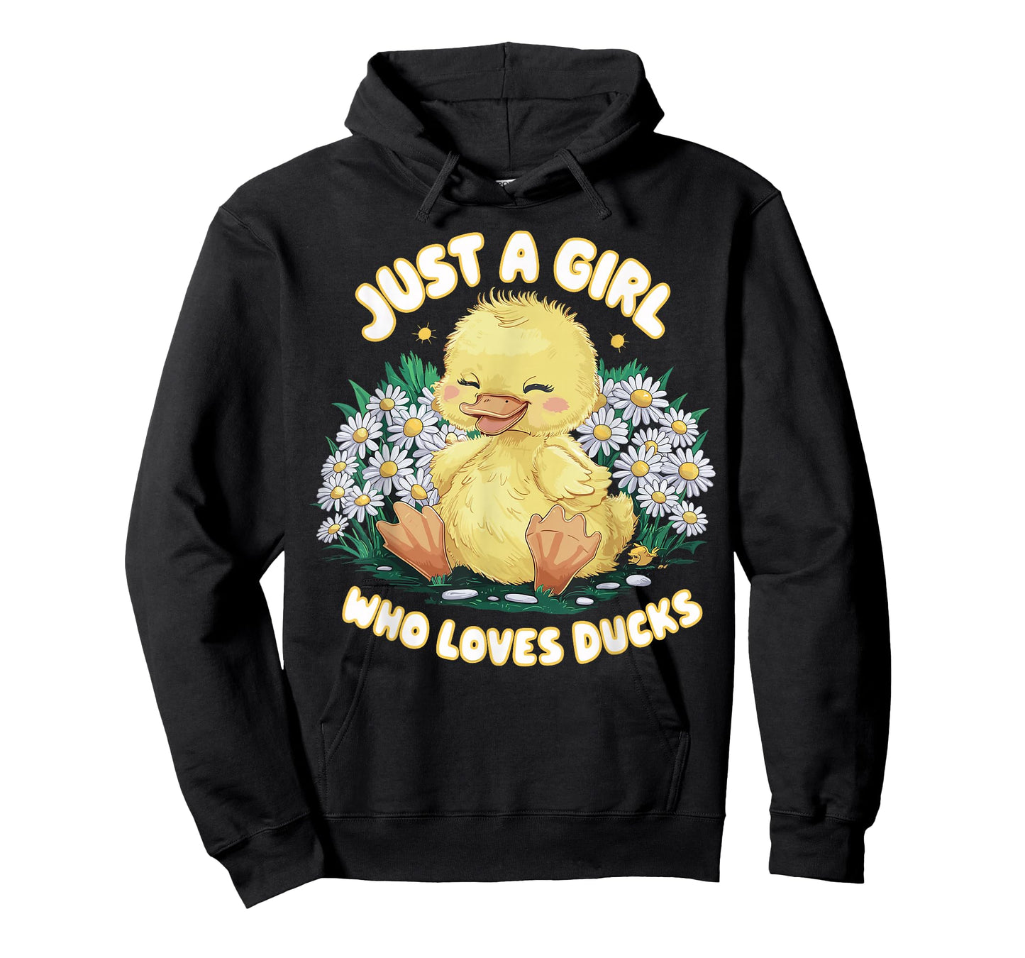 Just a Girl Who Loves Ducks Cute Duck T-Shirt