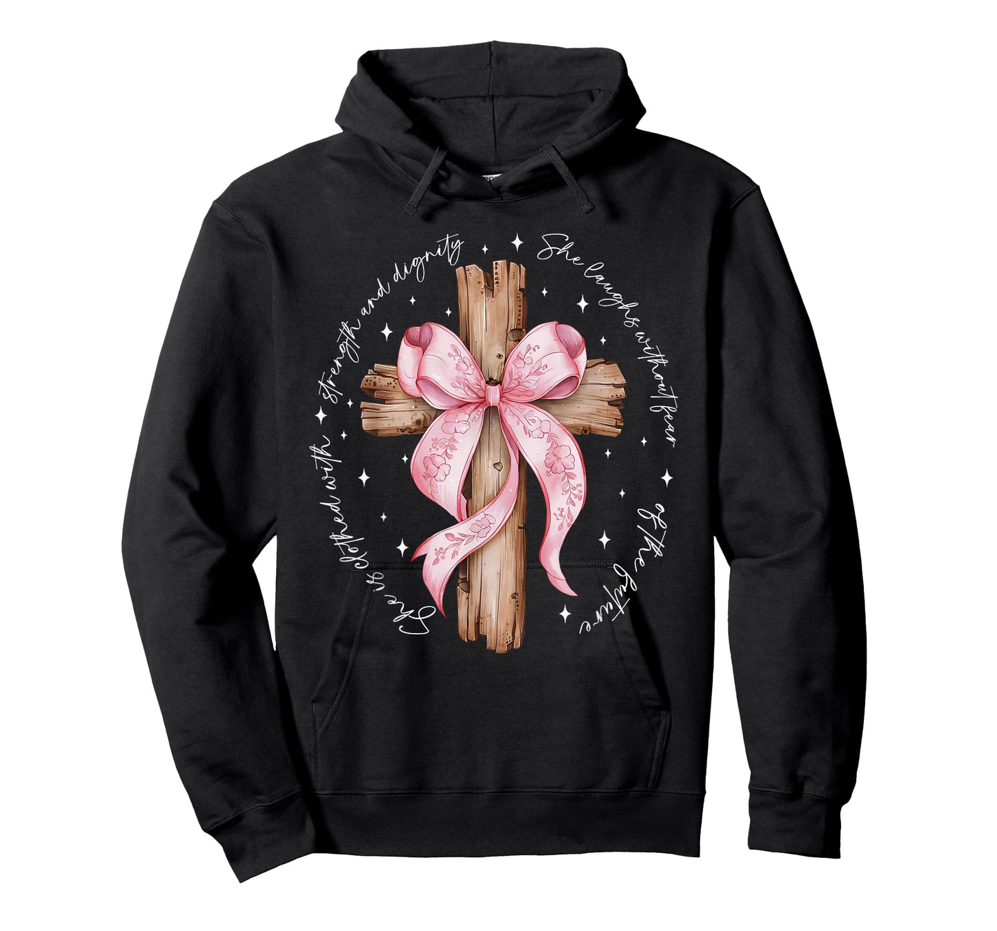 Coquette Bow Christian Jesus Autumn Fall Leaves Thanksgiving T-Shirt