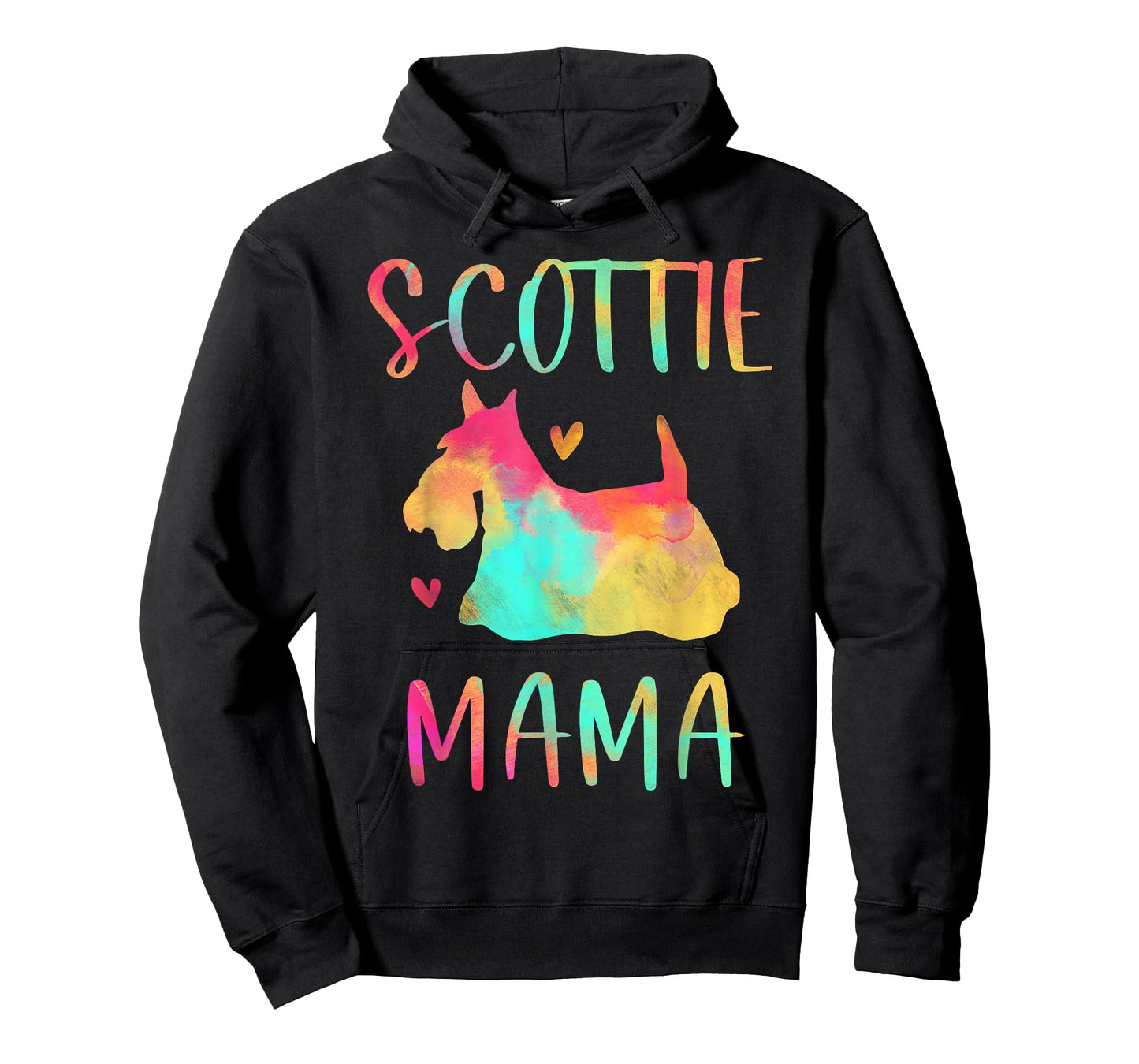 Scottie Mama Colorful Scottish Terrier Gifts Dog Mom T-Shirt