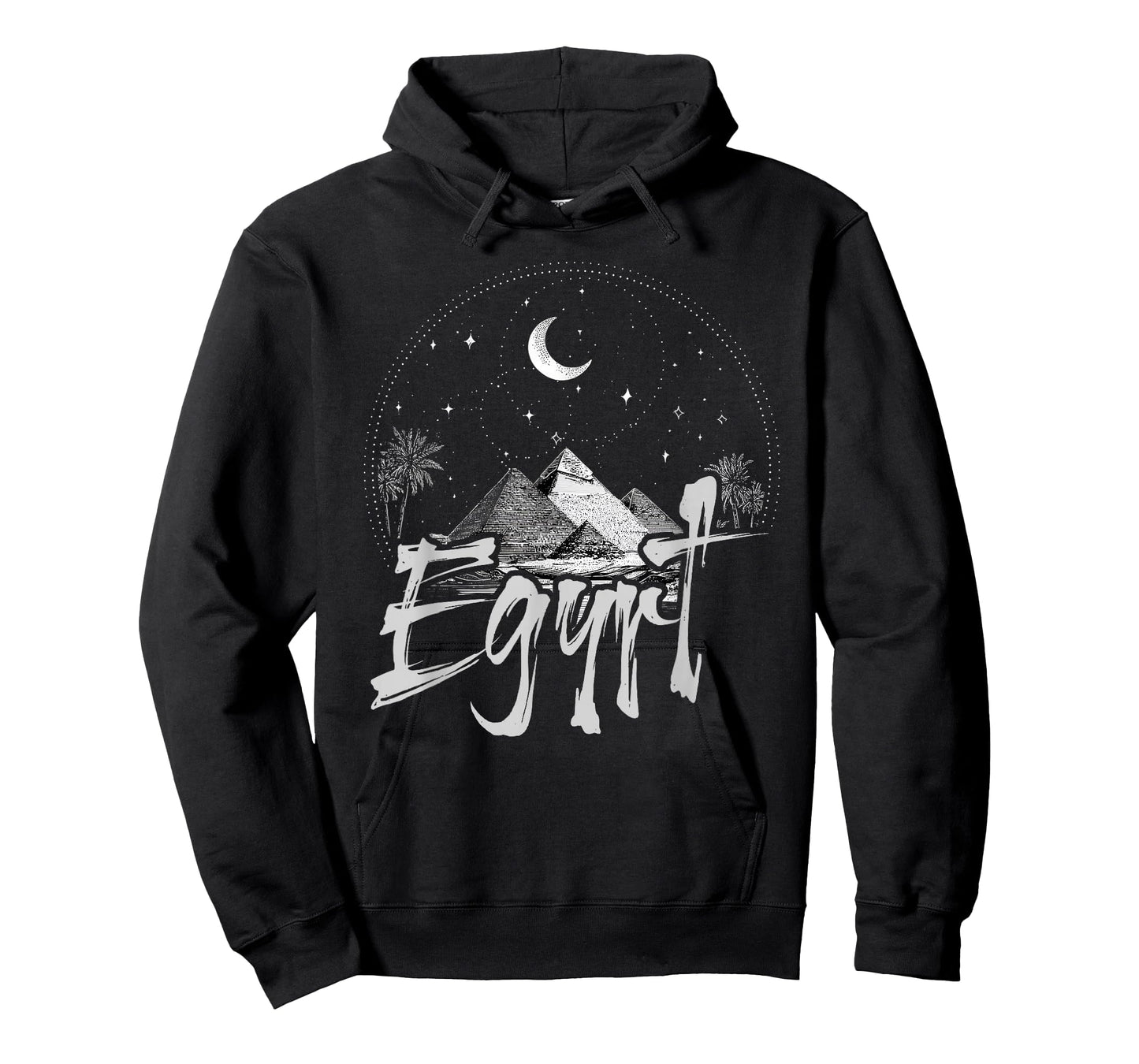 Egypt | Vacation Travel | Pyramids Moon T-Shirt