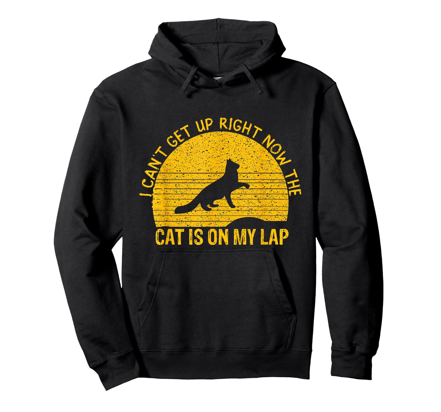 I Can't Get Up Right Now The Cat Is On My Lap T-Shirt for Men Women
