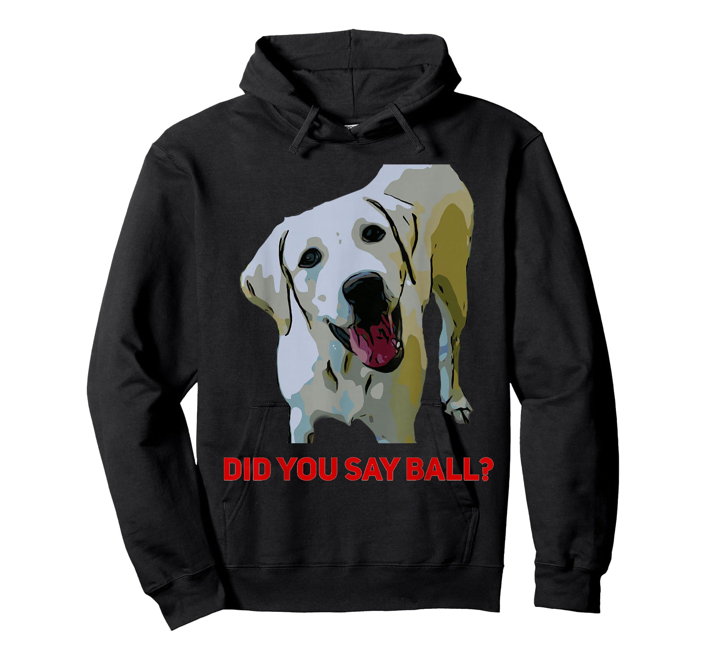 Yellow Lab, Did you say Ball? Tee-Shirt T-Shirt