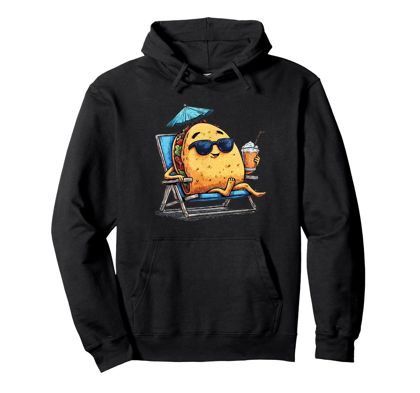 Nice Taco Look with Sunglasses for Holiday and Vacation Fans T-Shirt