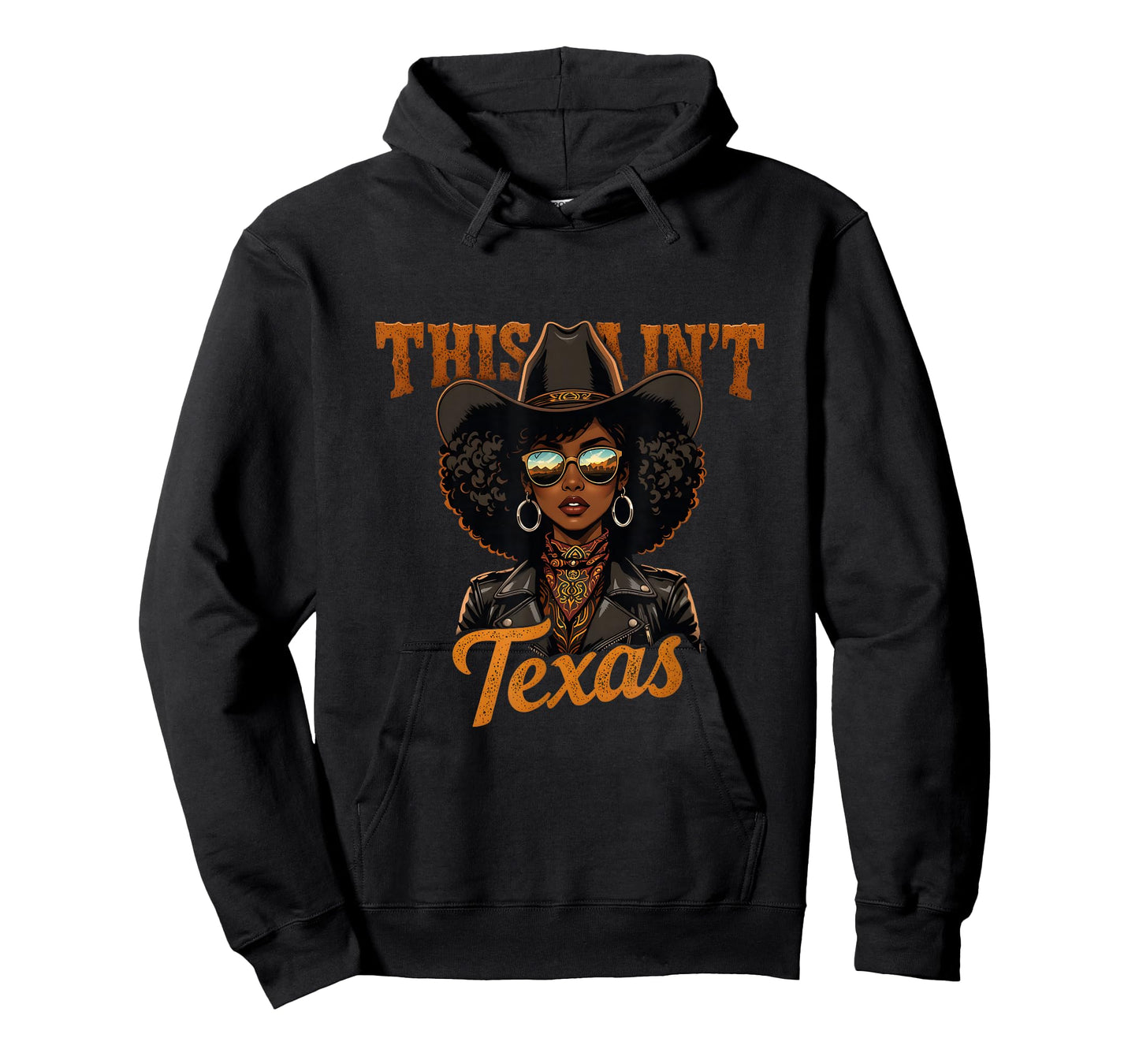 Texas African American Melanin This Ain’t Cowgirl Woman T-Shirt