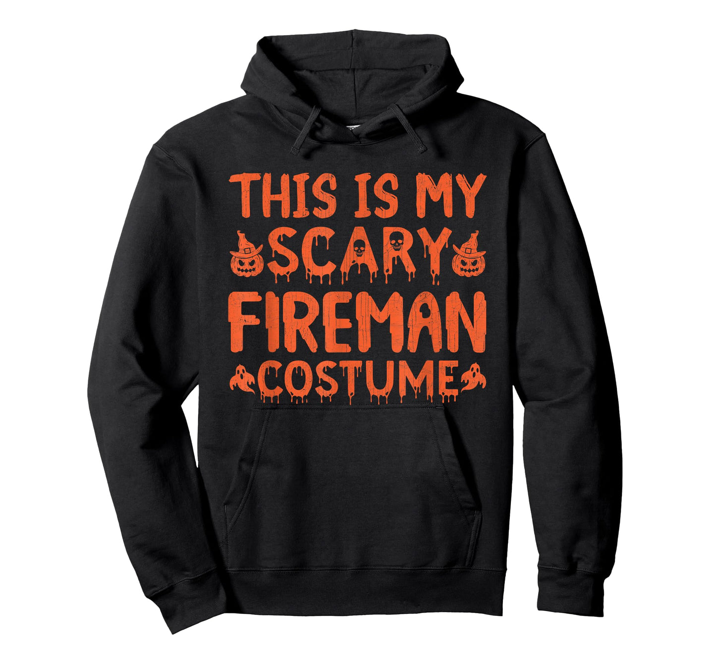 This is My Halloween Costume Funny Fireman Halloween T-Shirt