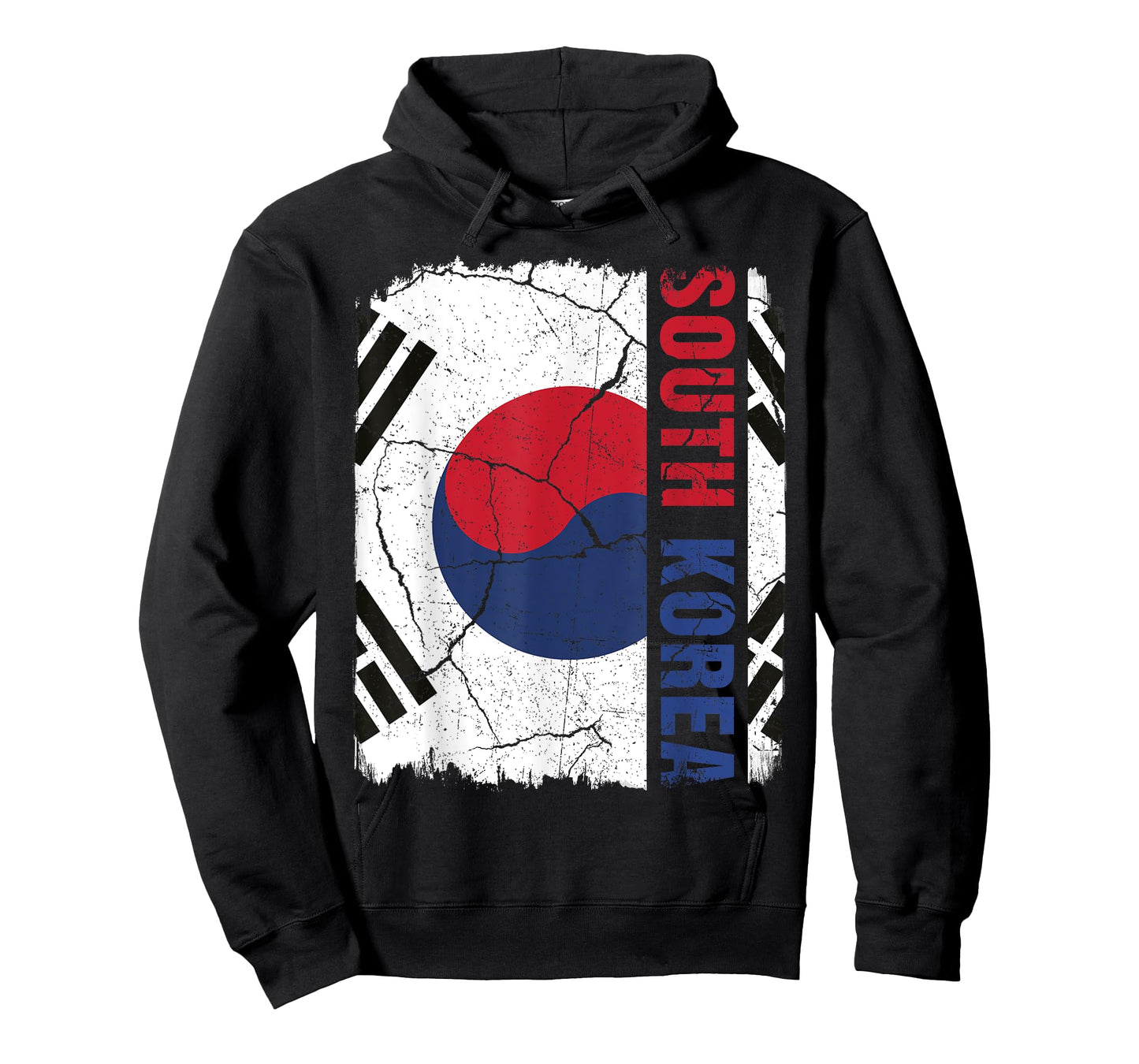 Vintage South Korean Flag South Korea Pride Roots Heritage T-Shirt