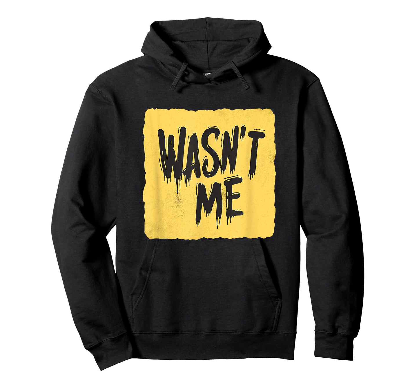 Yellow Wasn't me Speech Emblem T-Shirt