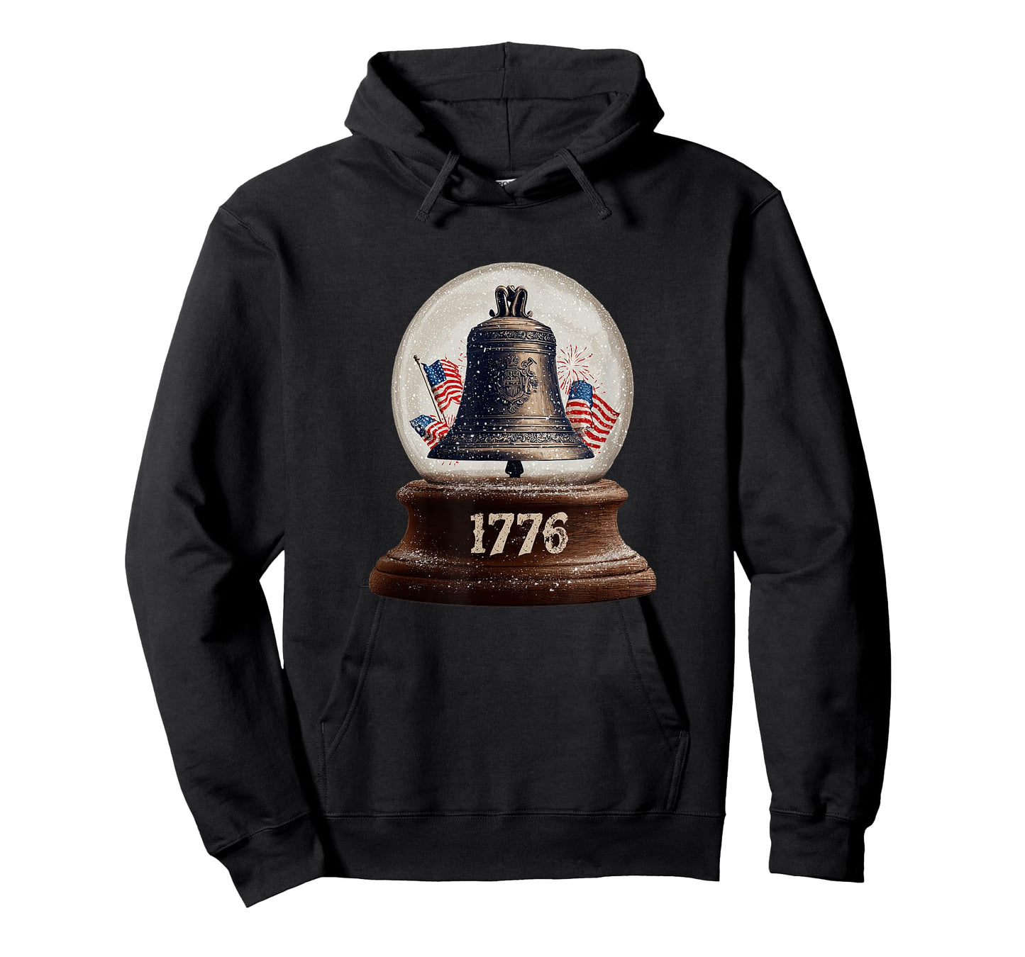 US Colors and Snow Globe Look T-Shirt
