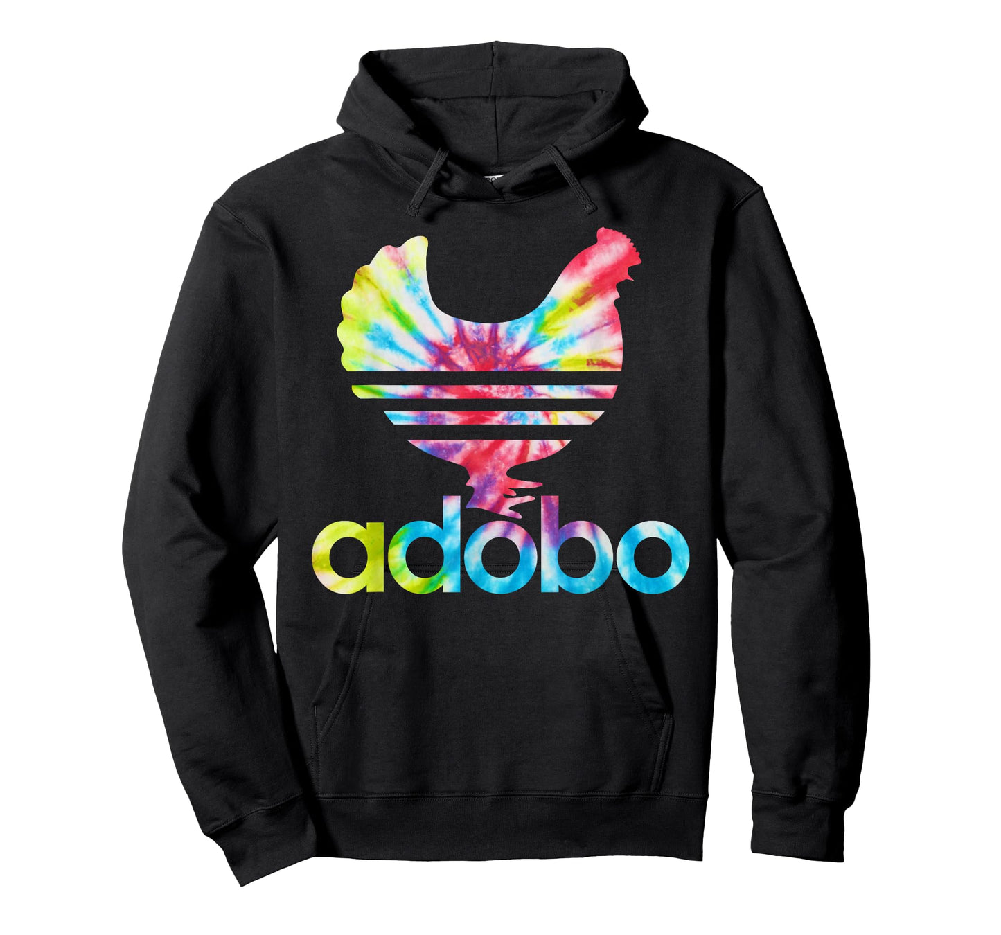 Tie Dye Filipino Adobo Chicken Philippines Funny Pinoy Food T-Shirt