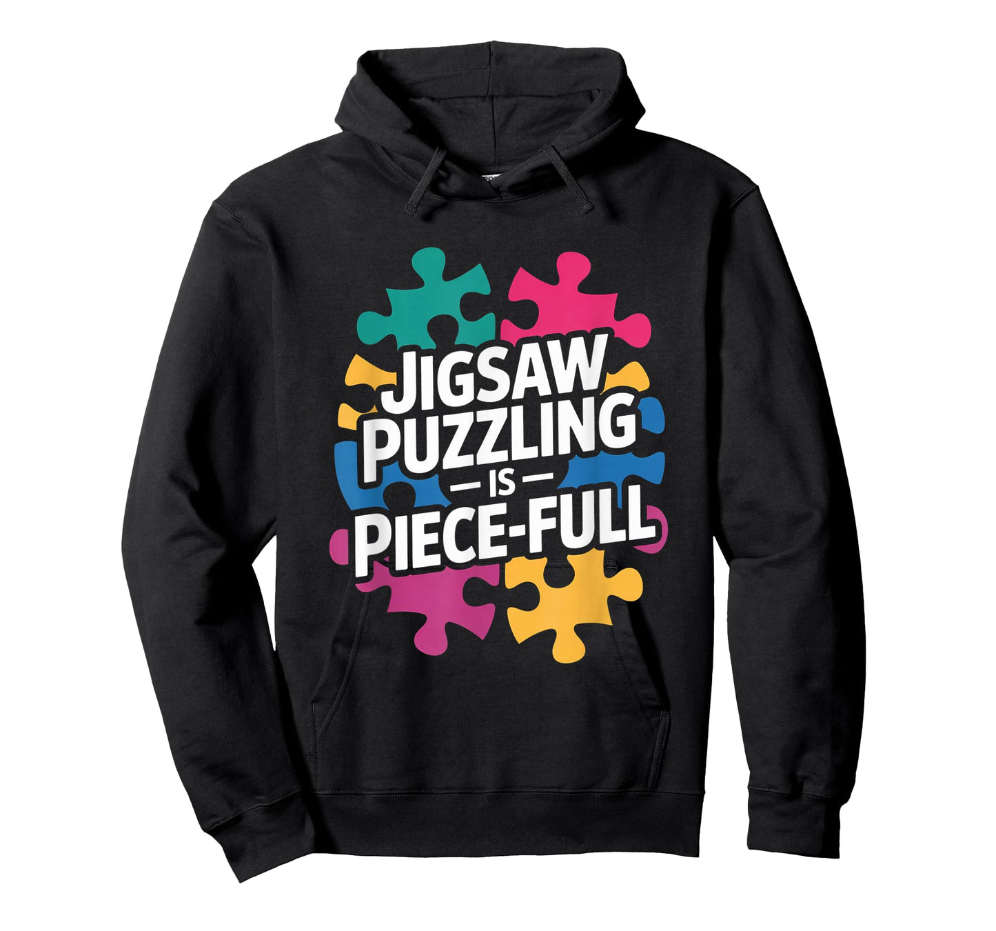 Jigsaw Puzzling is Piece Full Colorful Puzzle Love T-Shirt
