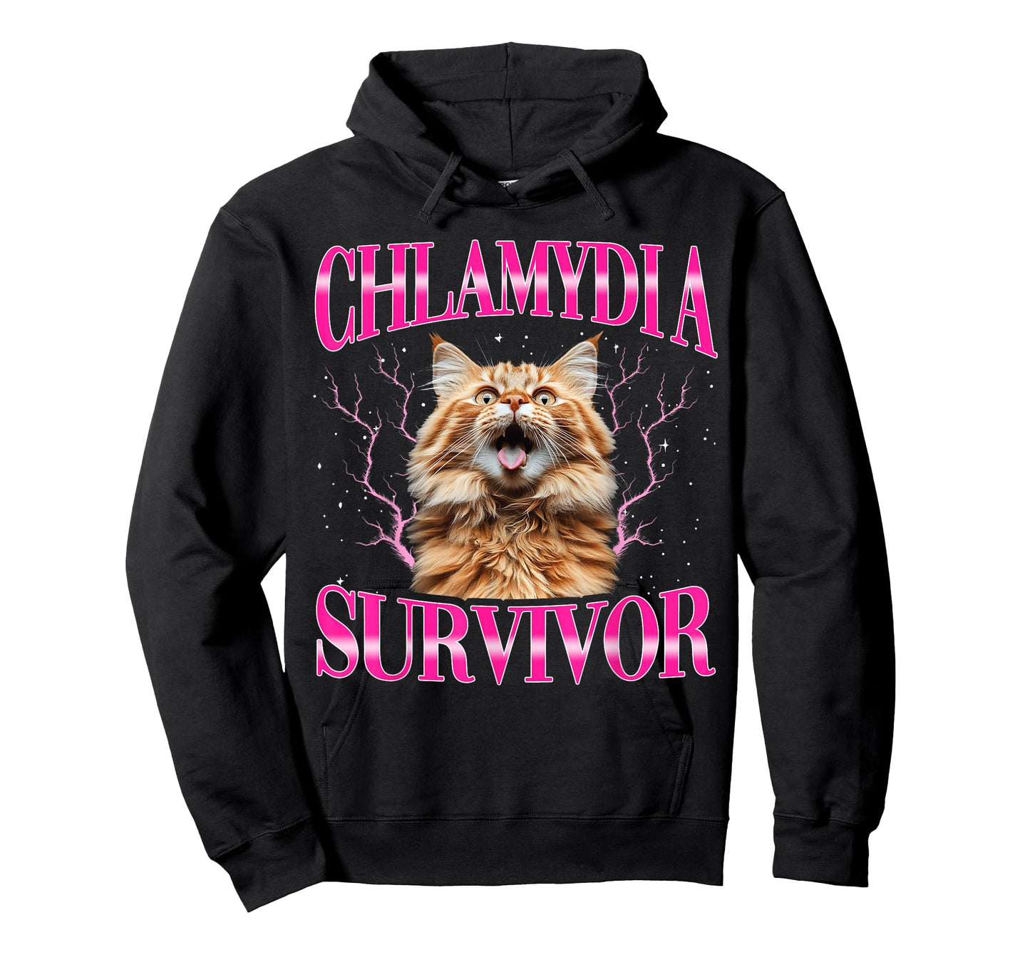Chlamydia Survivor Cat T-Shirt