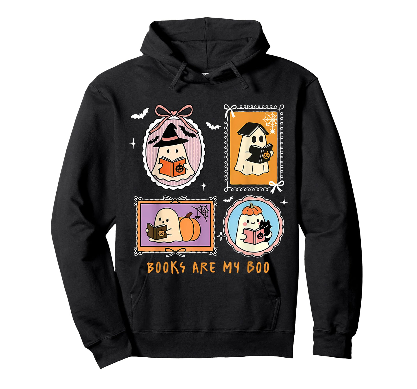 Books are My Boo Funny Halloween T-Shirt