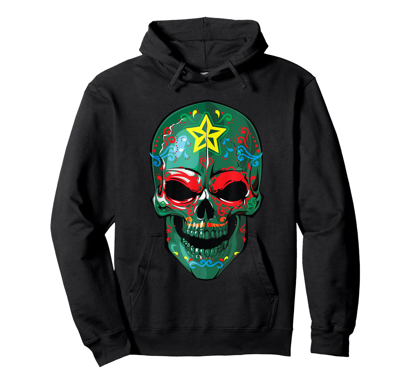 Veteran Sugar Skull Army Soldier Halloween Military Gifts T-Shirt