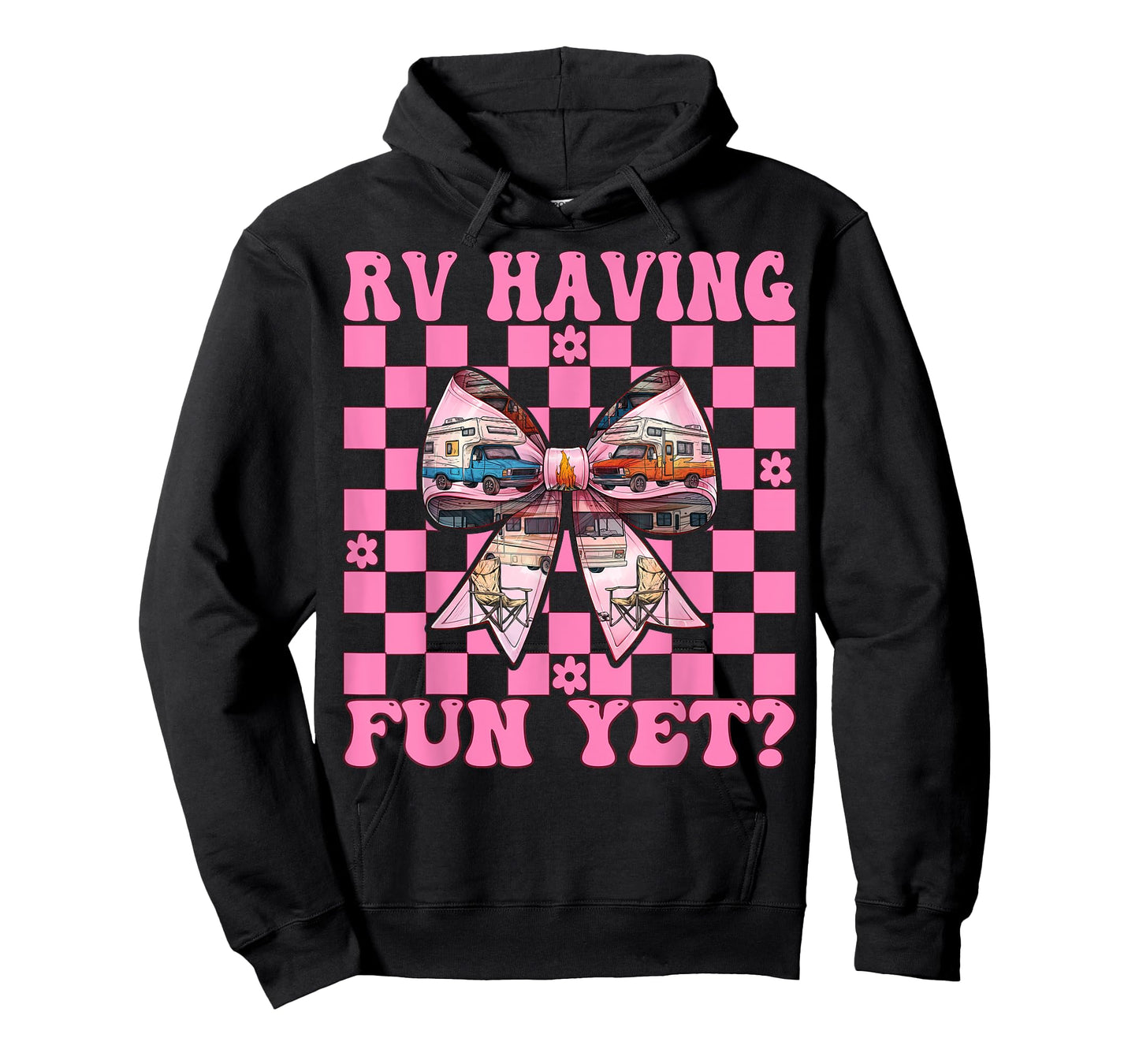 RV Having Fun Yet? RV Camping Camper Motorhome Girl Mom T-Shirt