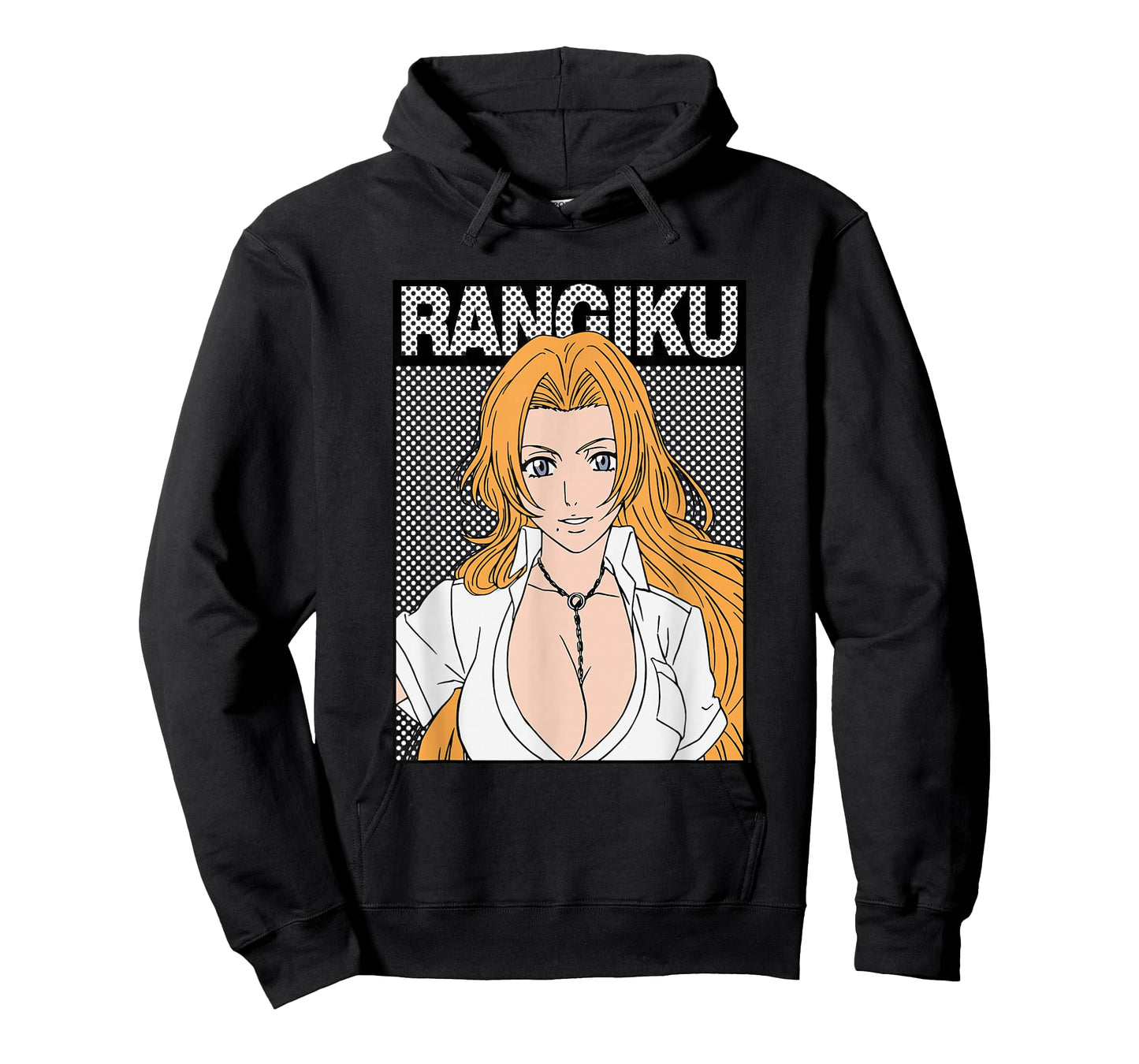 Bleach Rangiku Rectangle Dot Graphic Anime T-Shirt
