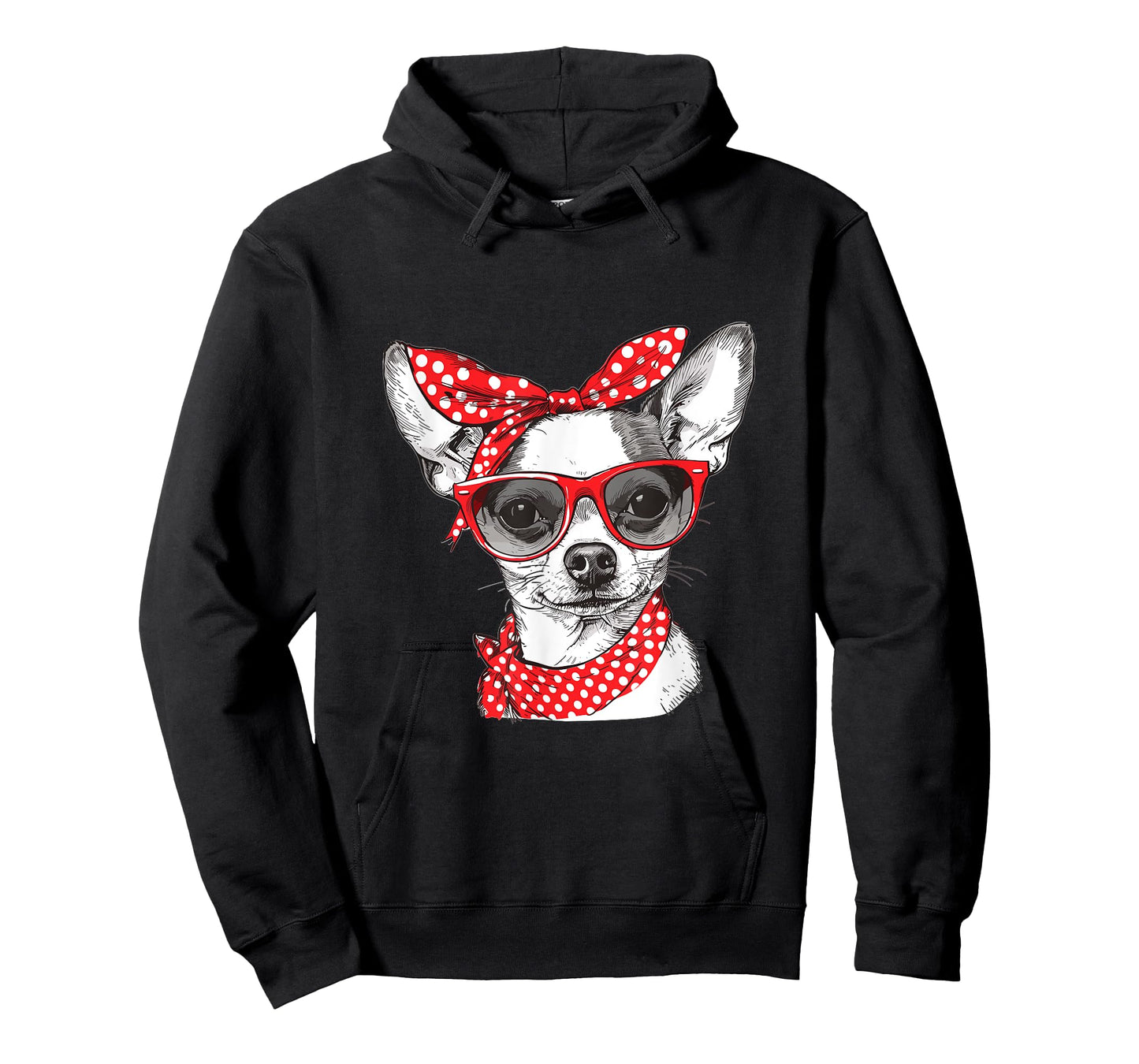 Chihuahua Chiwawa Dog Mom Bandana Mothers Day Graphic T-Shirt