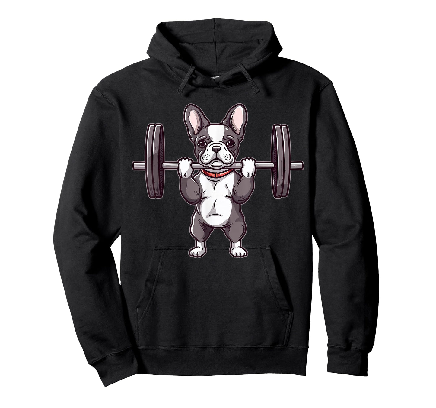 French Bulldog Weightlifting Funny Deadlift Men Fitness Gym T-Shirt