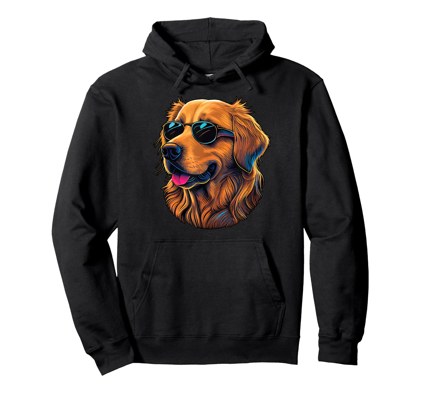 Dad Mom Cool Dog Sunglasses - Golden Retriever T-Shirt for Men Women