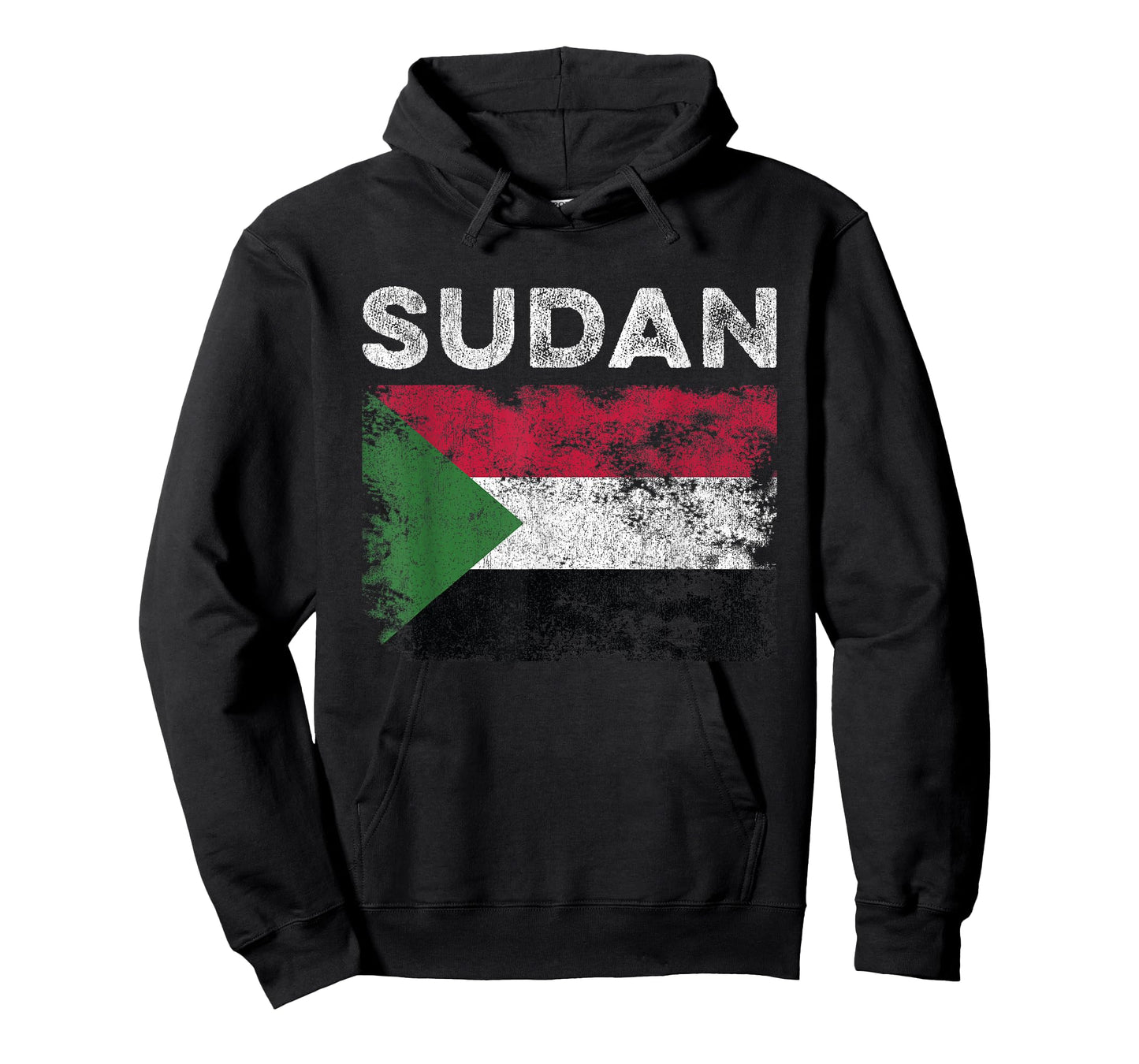Sudan Flag Distressed - Men Women Kids - Sudanese Flag T-Shirt