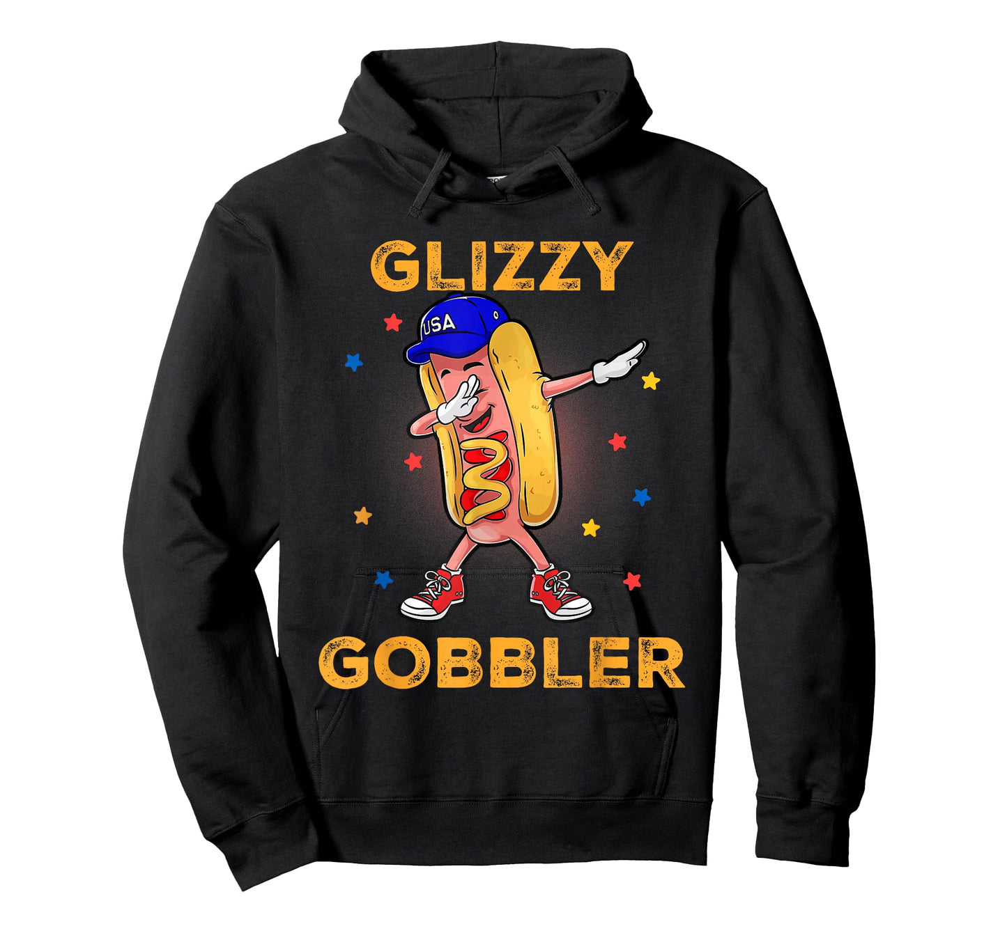 Funny Glizzy Gobbler Hotdog Men Women T-Shirt