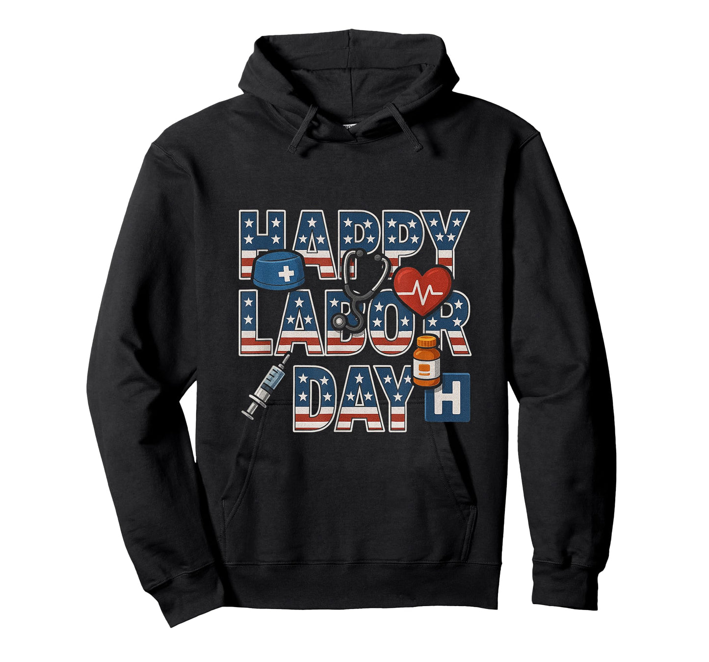Labor Day Tshirt 2018 American Flag Labor Day Tee Women Men T-Shirt