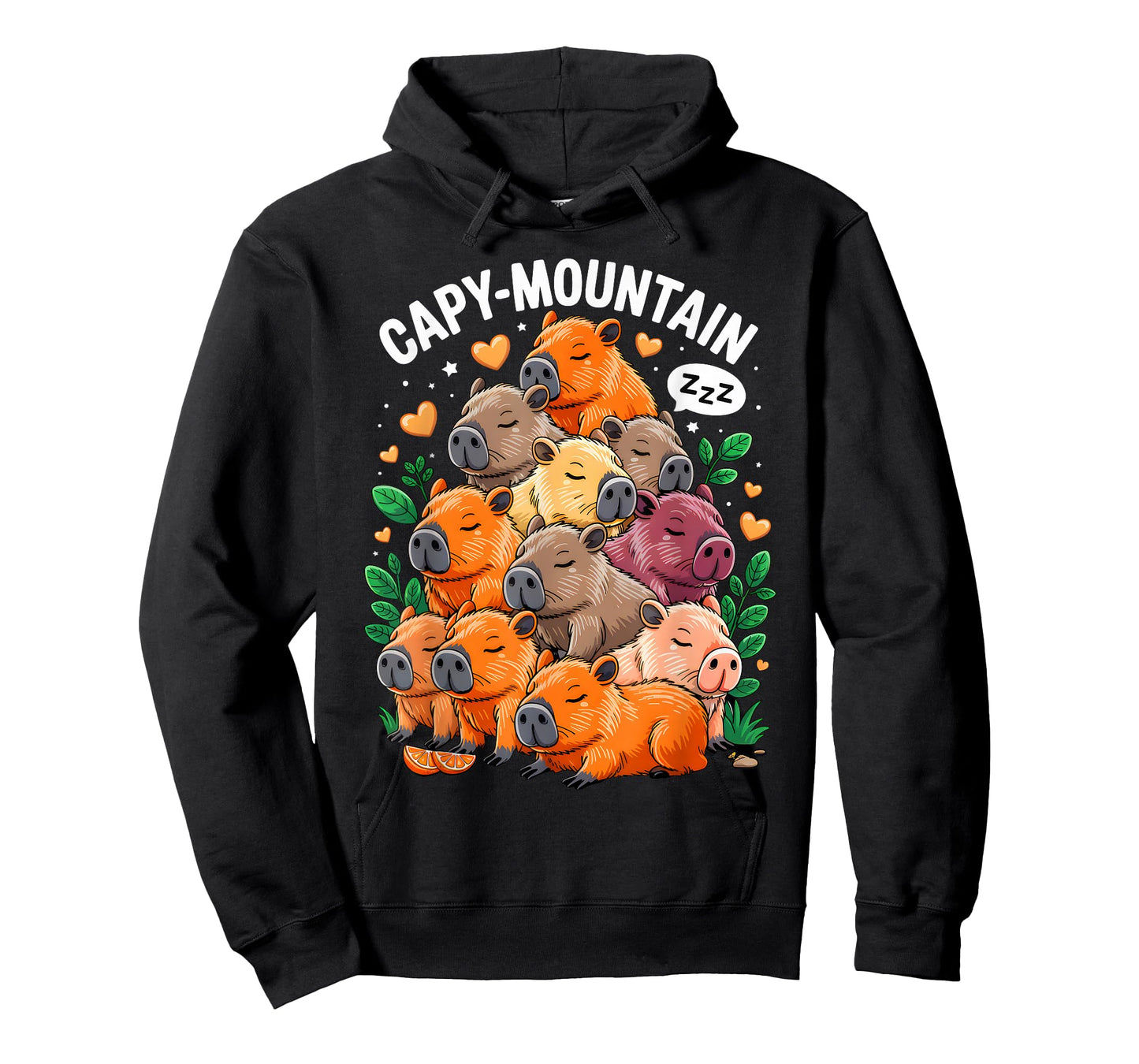 Cozy Capy-Mountain Cute Capybara Lovers for Men Women Kids T-Shirt