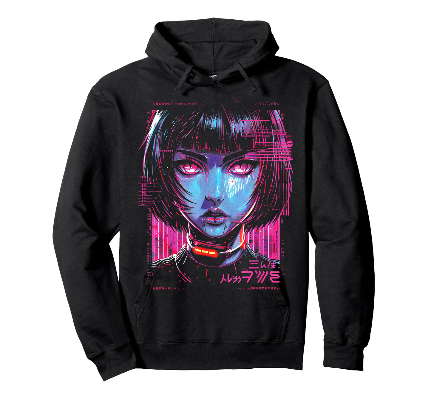 Anime Manga Cyberpunk Vaporwave Futuristic Art Aesthetic T-Shirt