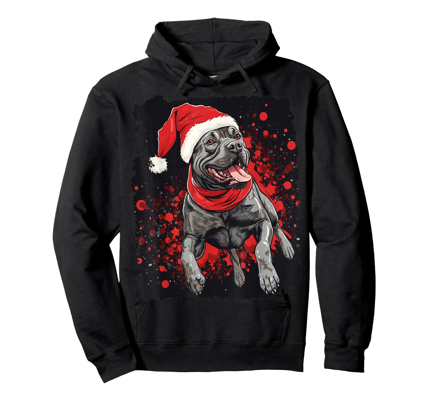 Pop Art Dog Xmas Cane Corso T-Shirt