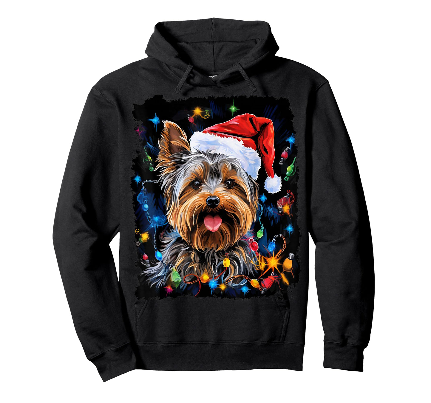 Dog Christmas Yorkshire Terrier T-Shirt