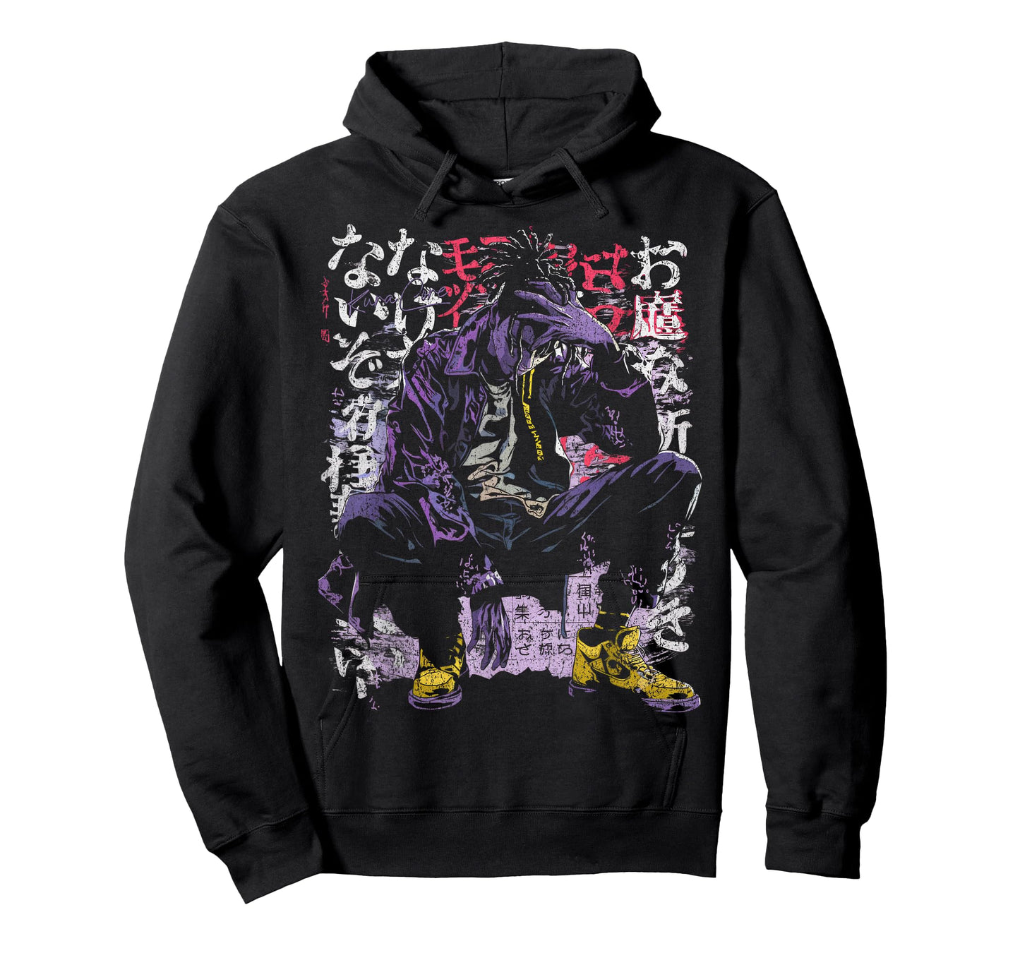 Japanese Streetwear Cyberpunk Y2K Retro Techwear Manga Anime T-Shirt