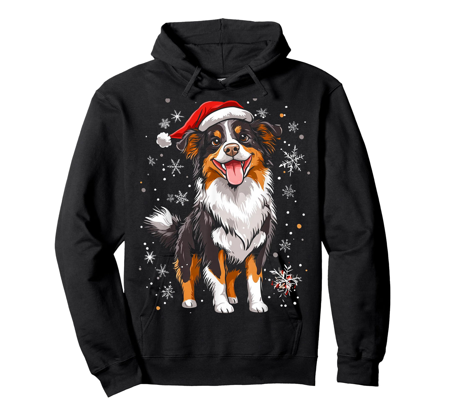 Australian Shepherd Christmas Dog T-Shirt